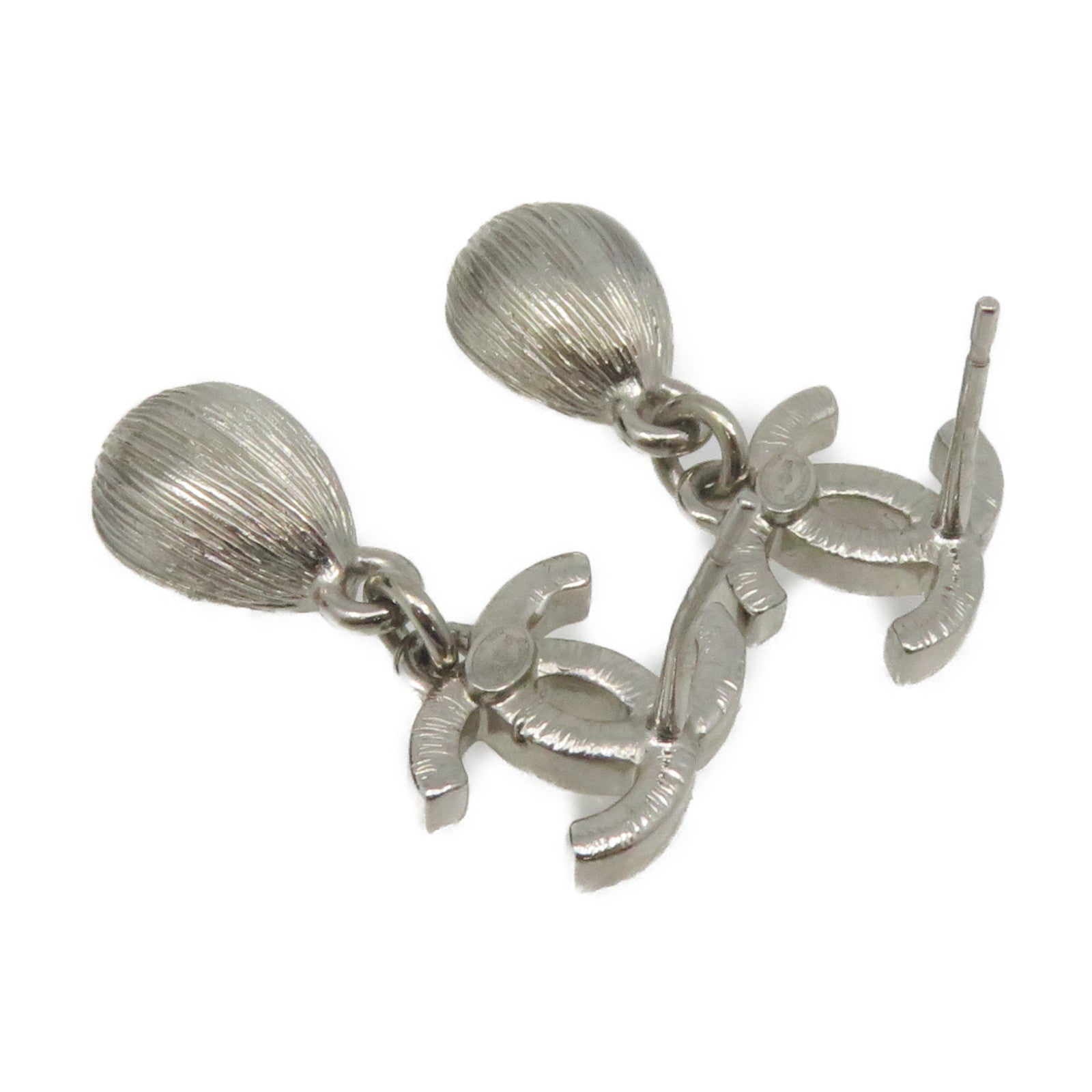 CHANEL 金屬CC Earrings耳環