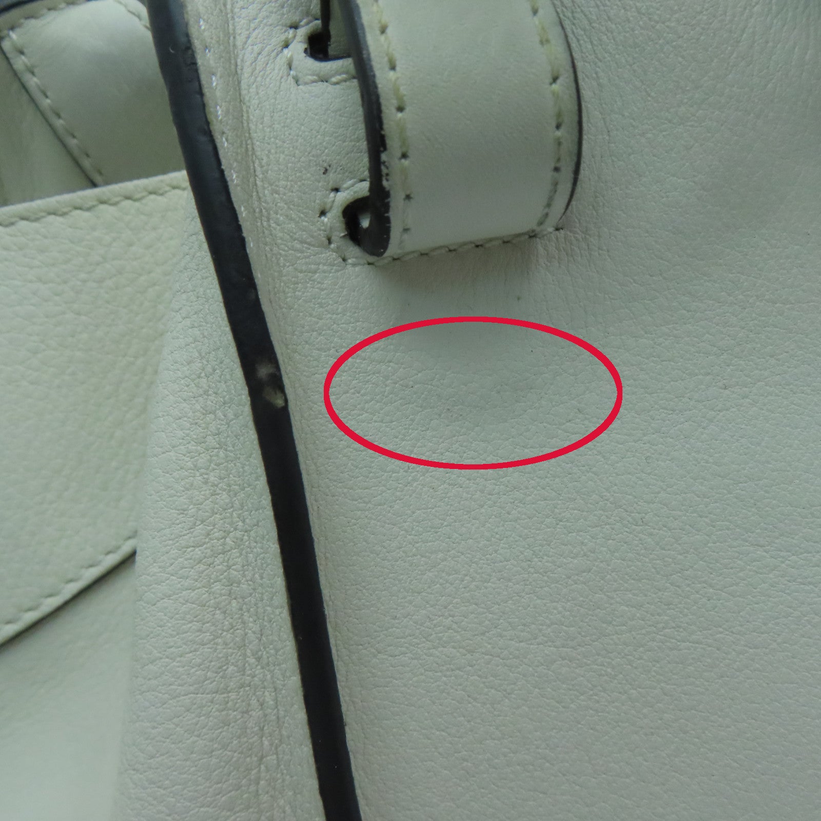 LOEWE 牛皮皮革Small Hammock Bag銀扣手挽肩背兩用袋米色