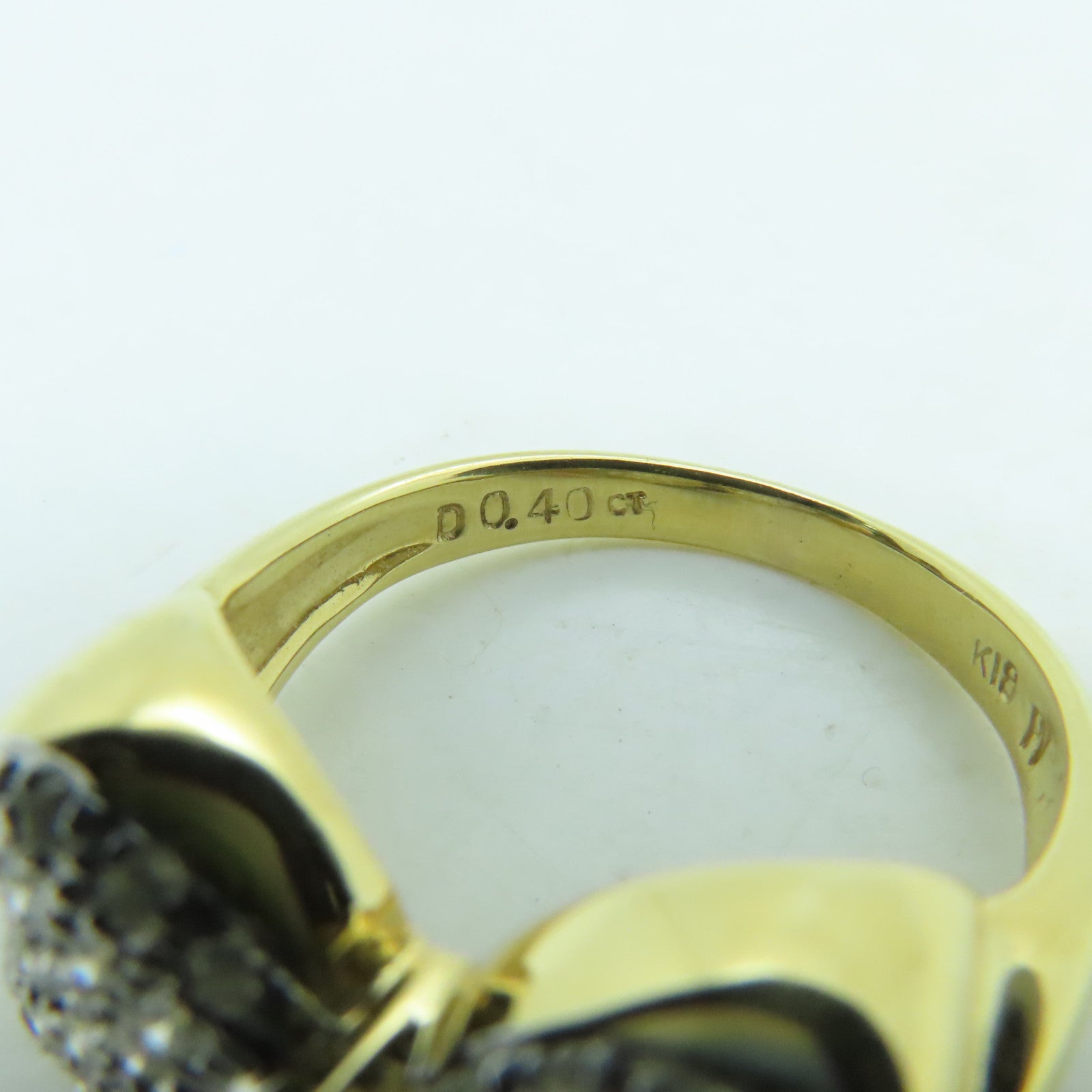 JEWELRY 【激減優惠】18K黃金Ring 0.40ct鑽石戒指US#5.75