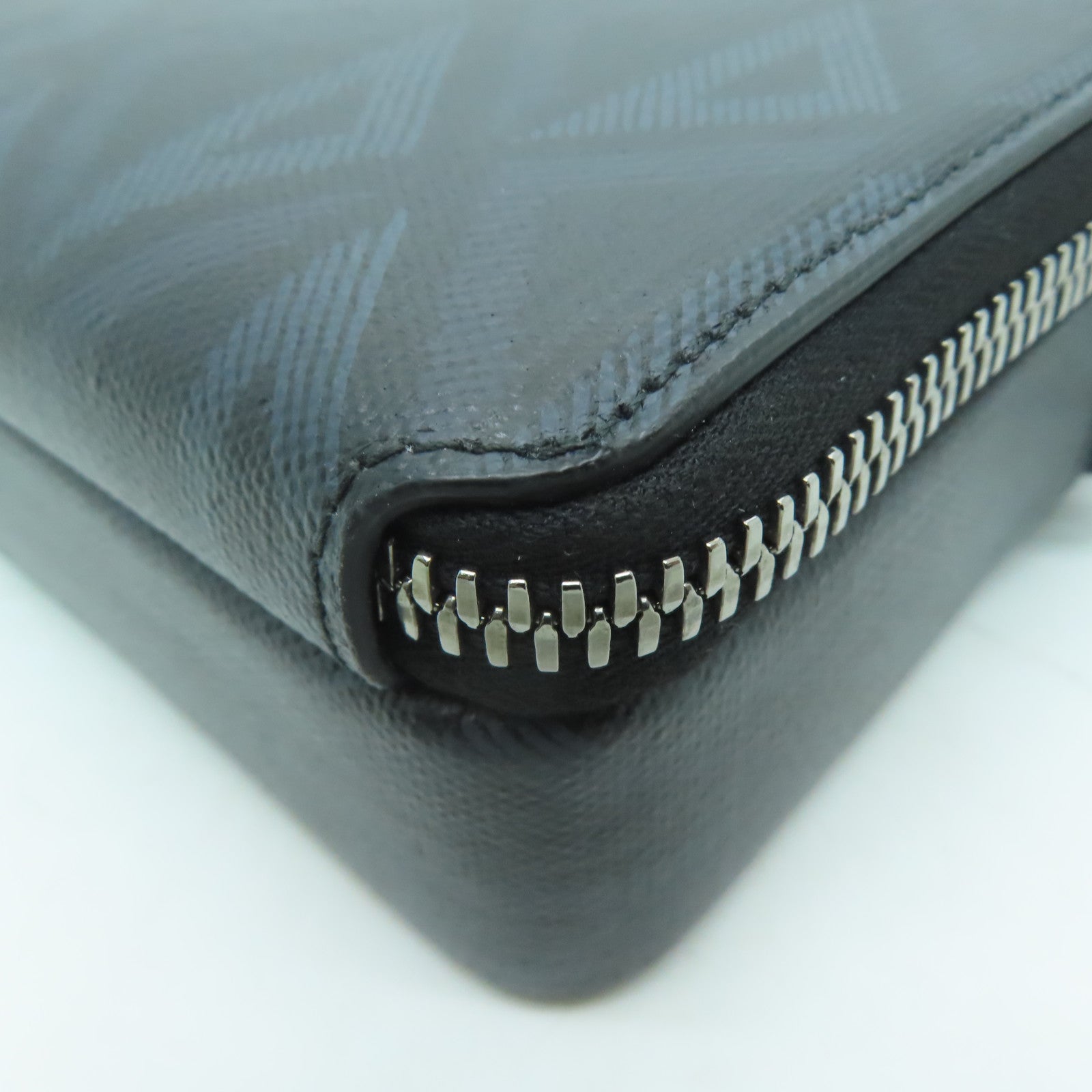 Dior 塗層帆布Pouch Shoulder銀扣肩背袋黑色