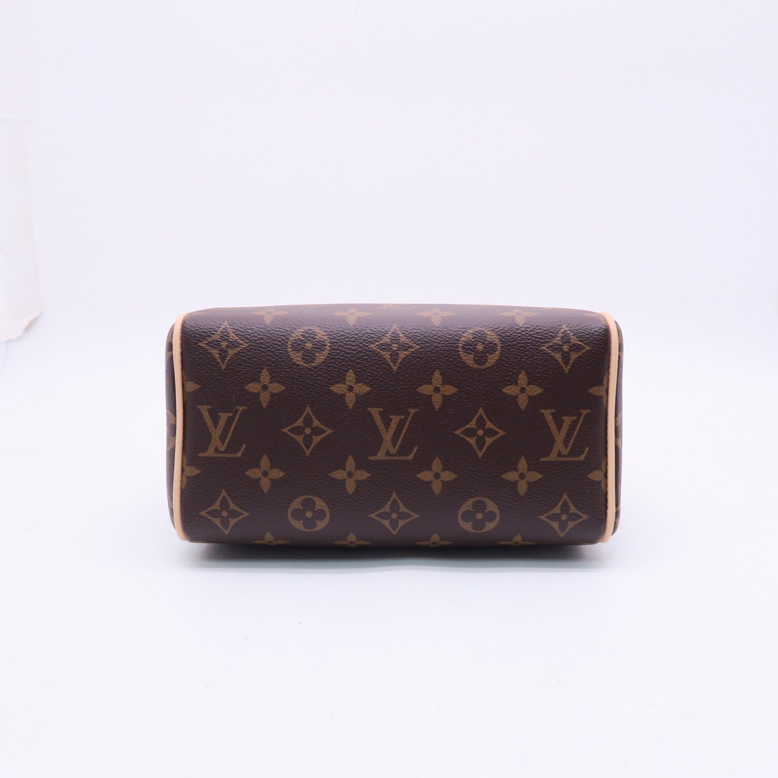 LOUIS VUITTON Monogram Speedy 20 Bandouliere金扣手挽肩背兩用袋棕色