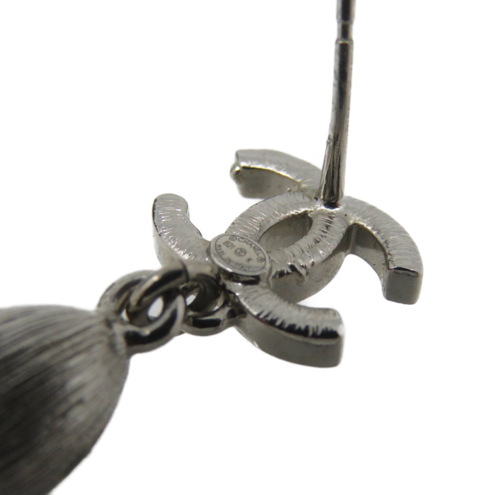 CHANEL 金屬CC Earrings耳環