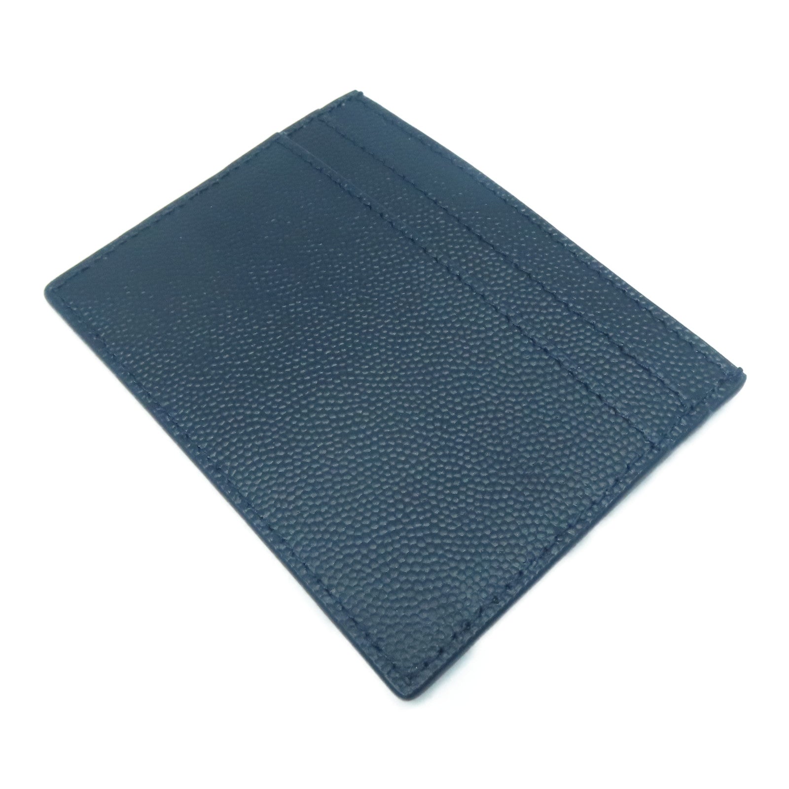 SAINT LAURENT 牛皮皮革Card Case卡片套深藍色