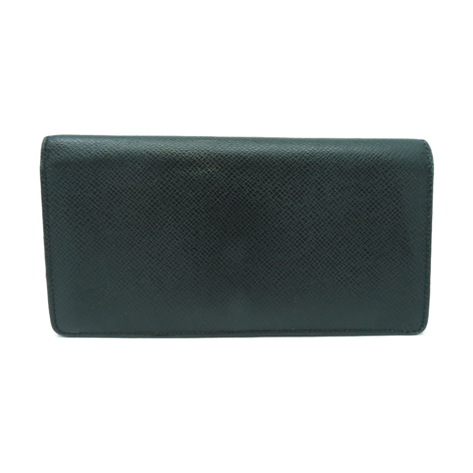 LOUIS VUITTON Taiga Portefeuille Long Wallet长钱包黑色
