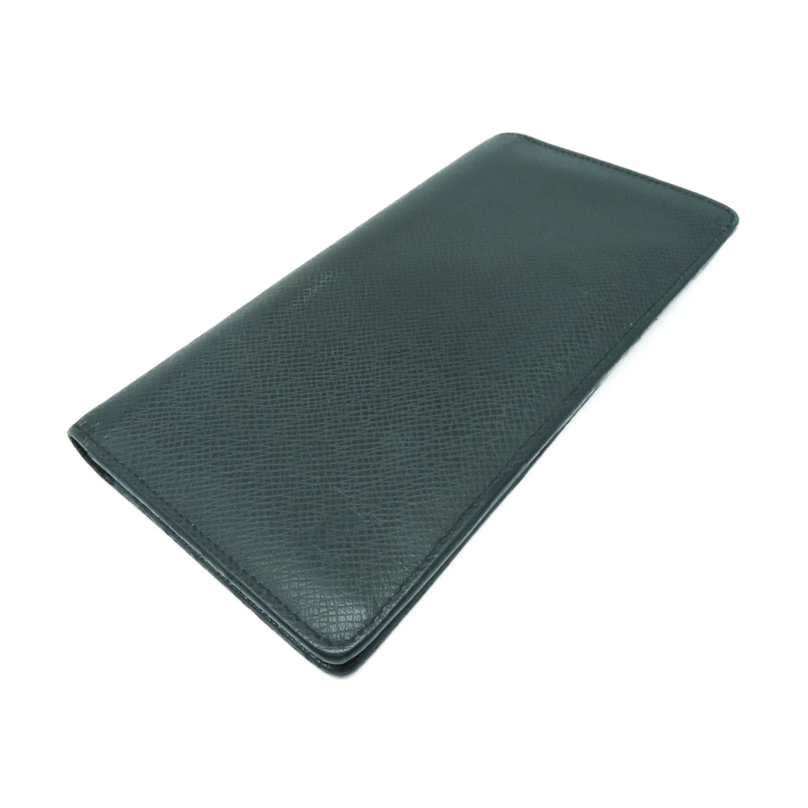 LOUIS VUITTON Taiga Portefeuille Long Wallet长钱包黑色