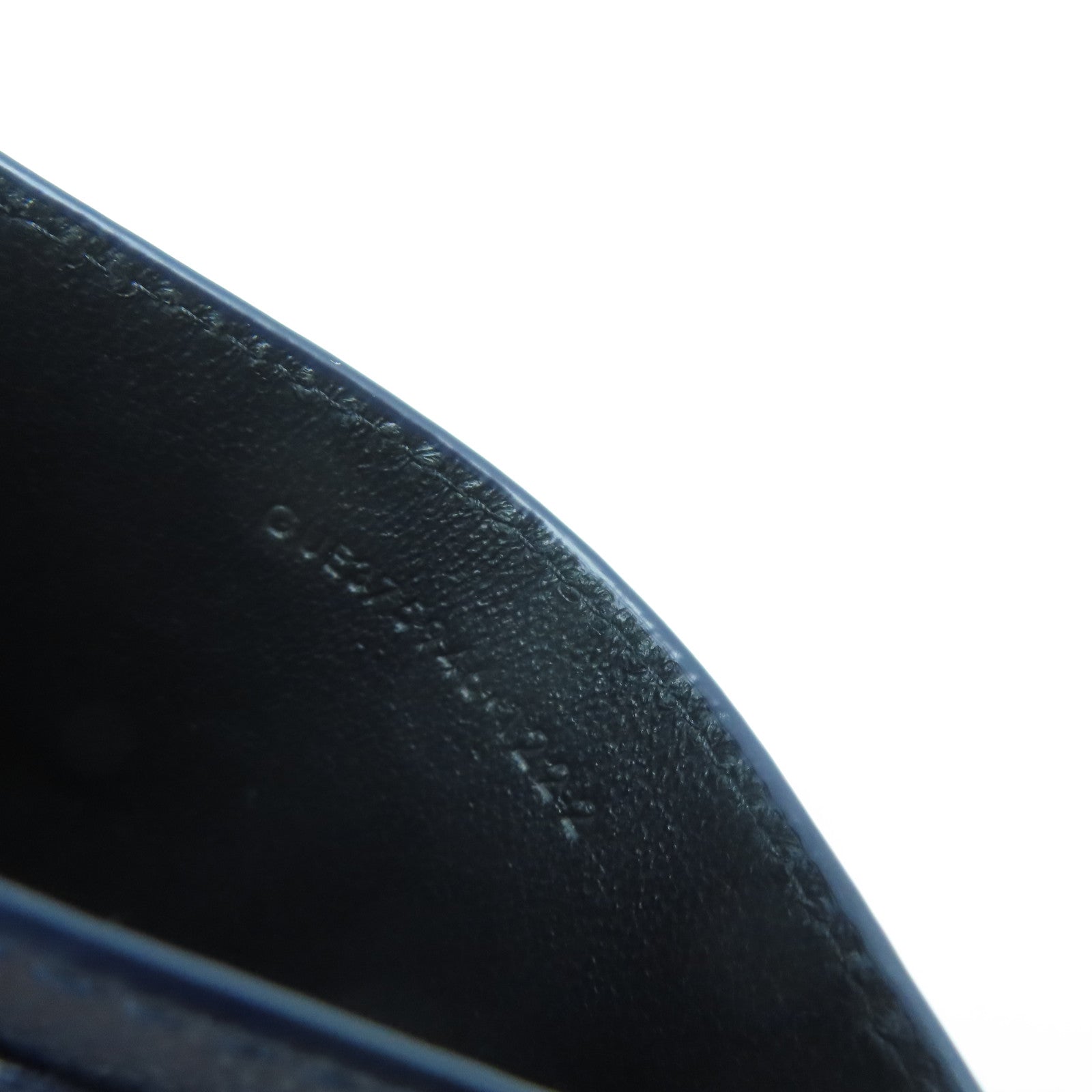 SAINT LAURENT 牛皮皮革Card Case卡片套深藍色