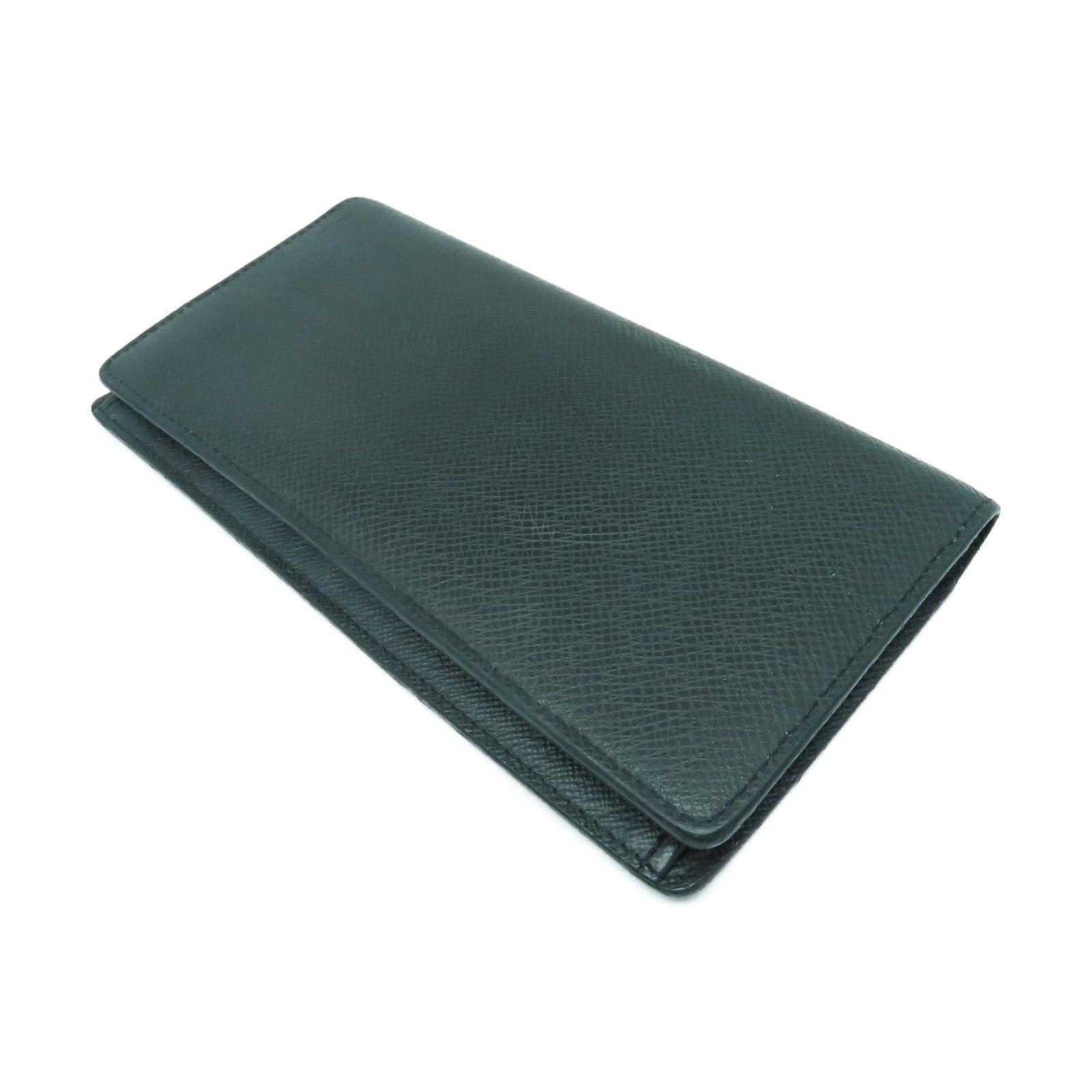 LOUIS VUITTON Taiga Portefeuille Long Wallet长钱包黑色