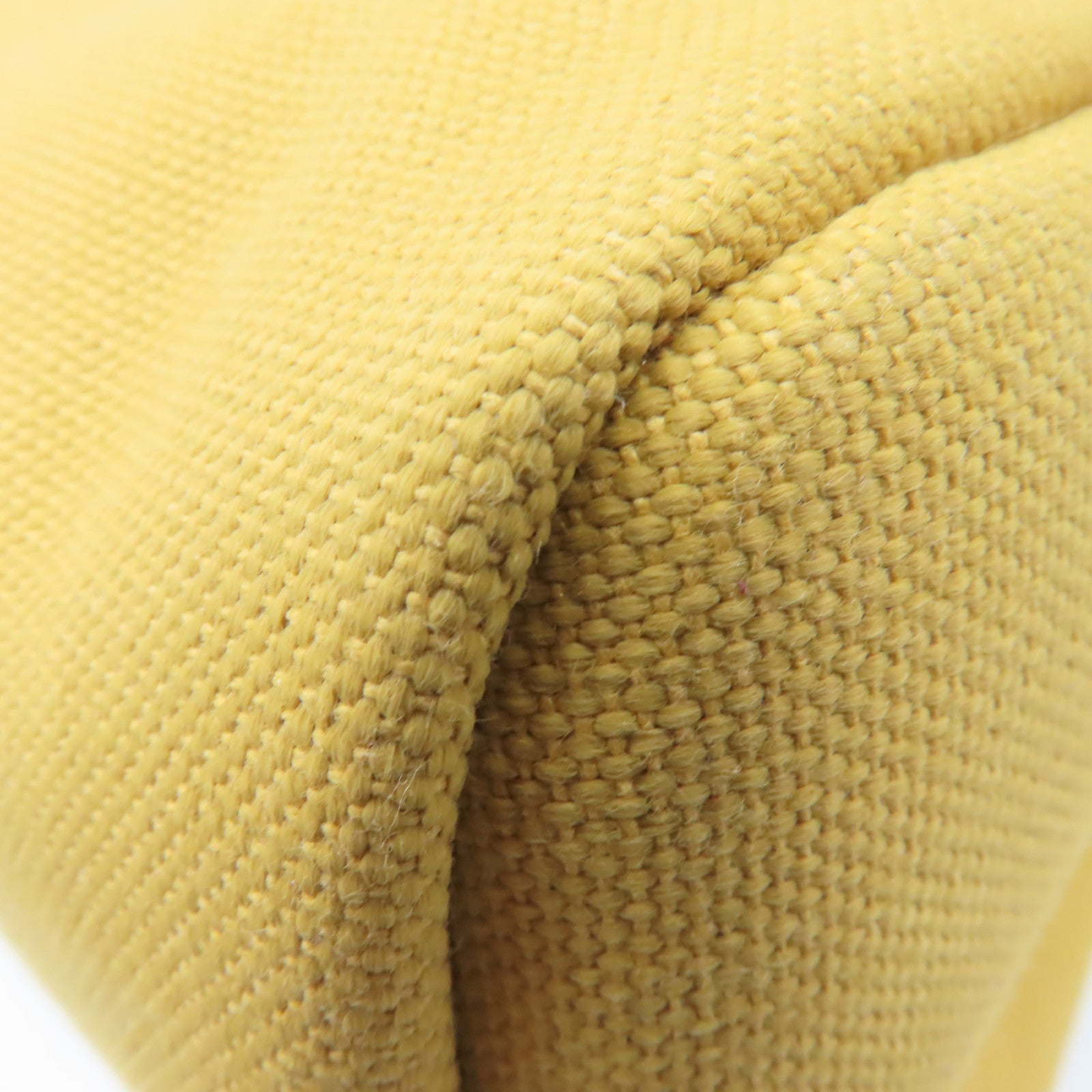 HERMES 帆布Herbag GM 2Way Shoulder Bag金扣手挽肩背兩用袋Jaune Ambre琥珀黃色