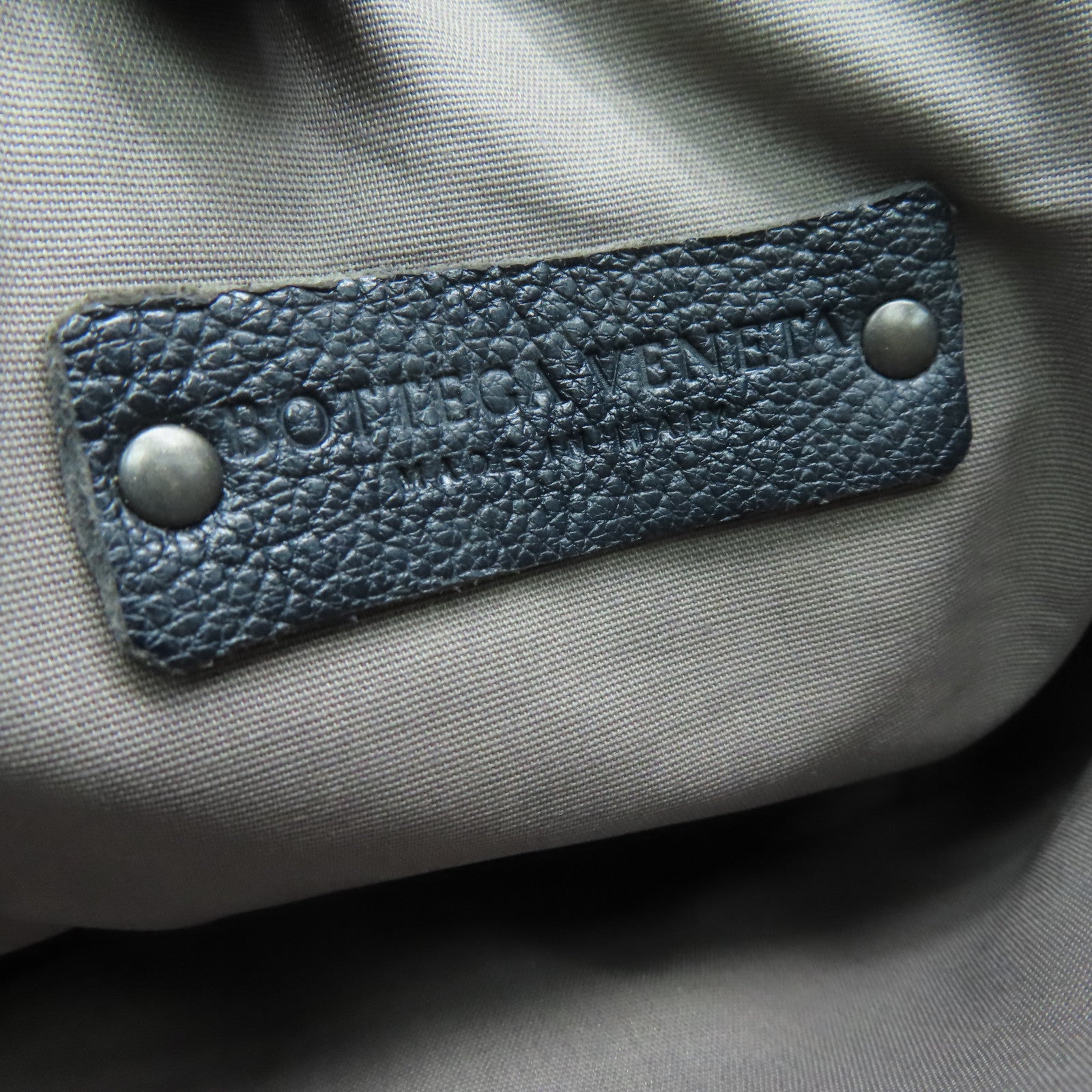BOTTEGA VENETA 织纹皮革Shoulder Bag肩背袋蓝色