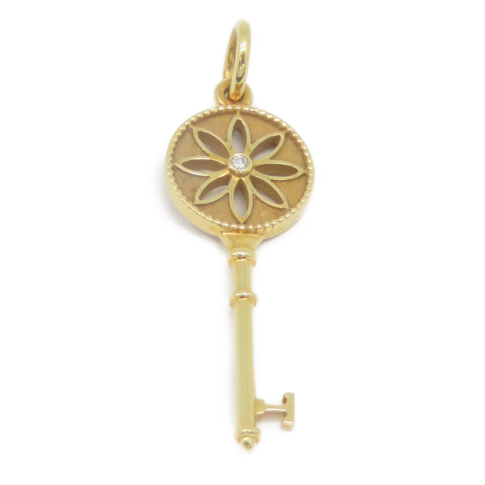 TIFFANY＆CO 【激减优惠】18K玫瑰金Daisy Key Pendant挂饰金色