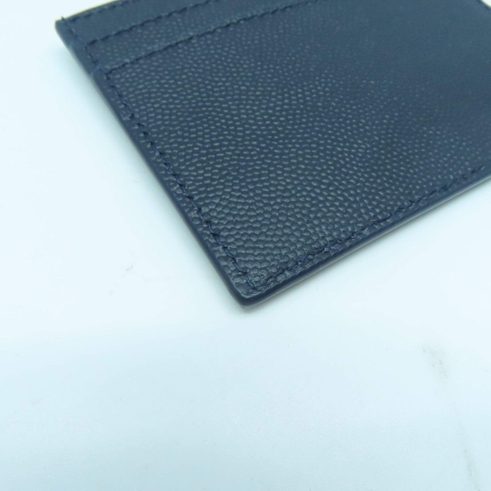 SAINT LAURENT 牛皮皮革Card Case卡片套深藍色