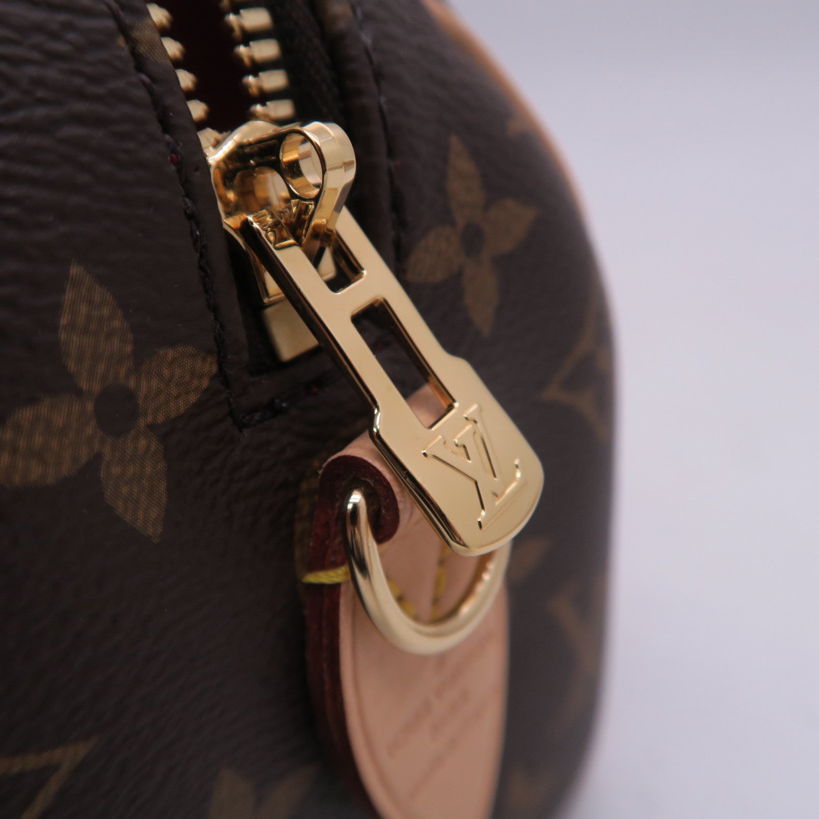 LOUIS VUITTON Monogram Speedy 20 Bandouliere金扣手挽肩背兩用袋棕色