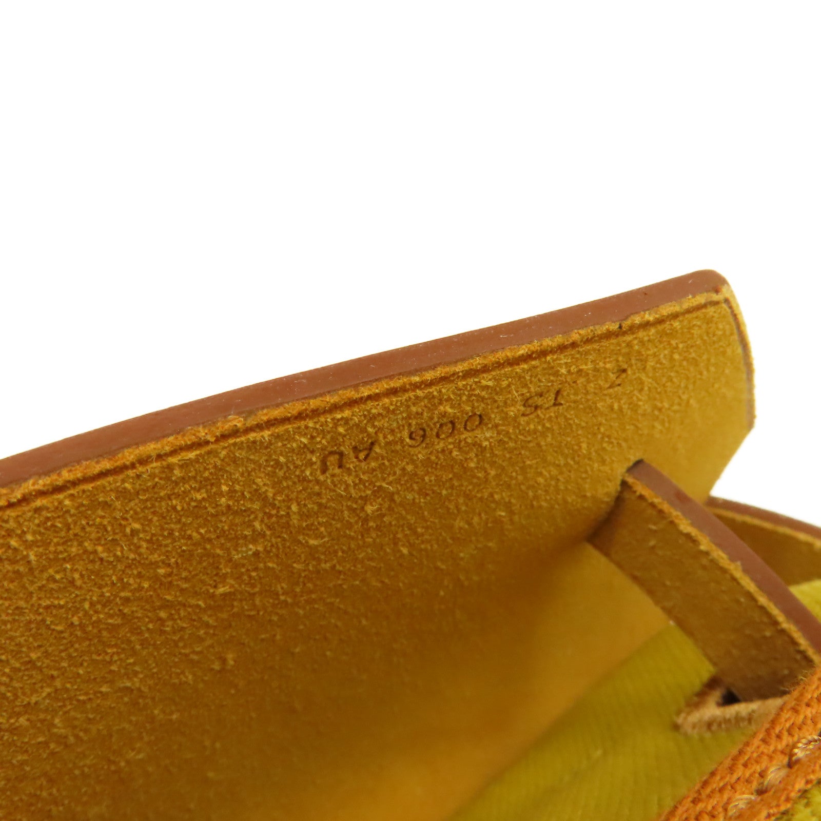 HERMES 帆布Herbag GM 2Way Shoulder Bag金扣手挽肩背兩用袋Jaune Ambre琥珀黃色