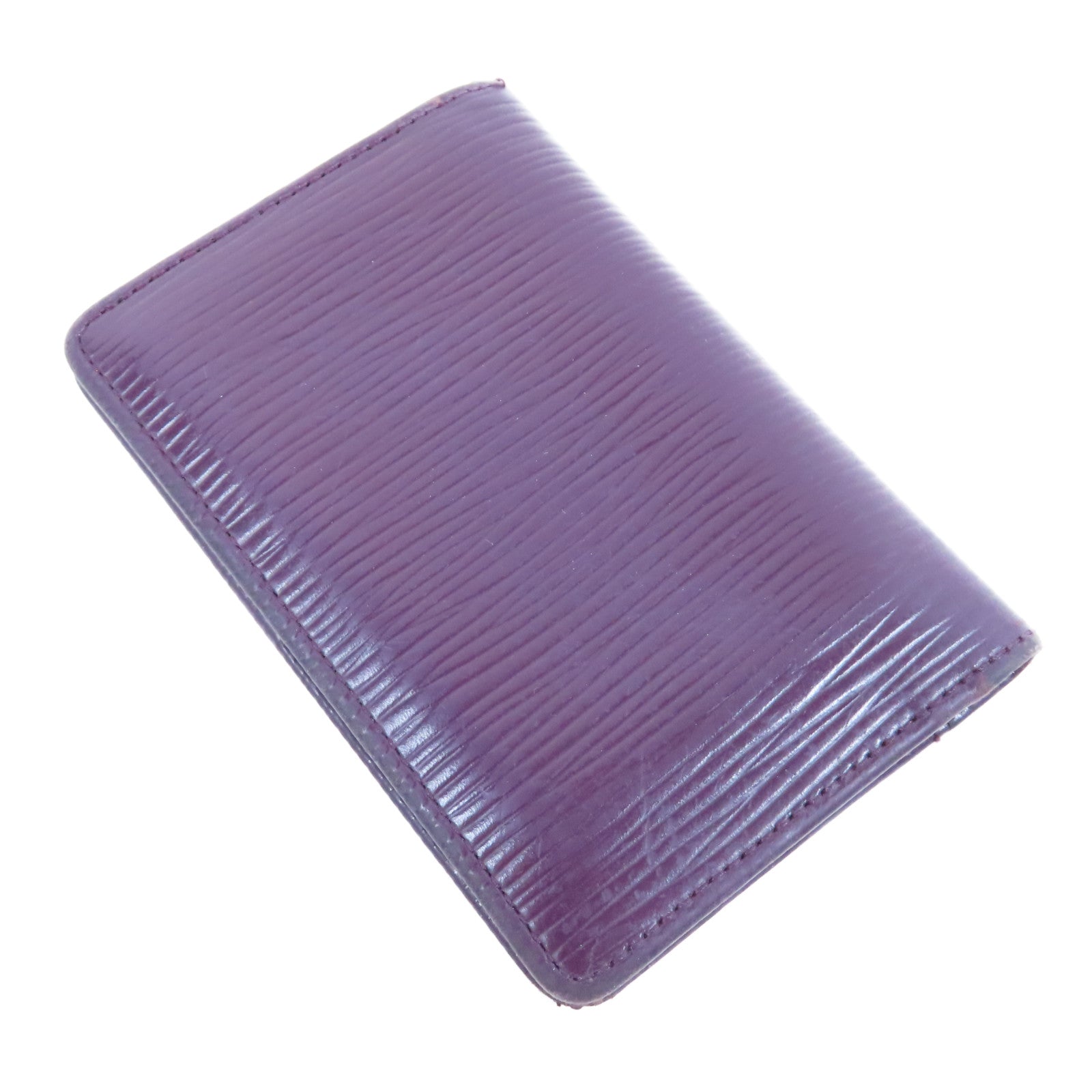 LOUIS VUITTON Epi Organizer Do Posh卡片套紫色