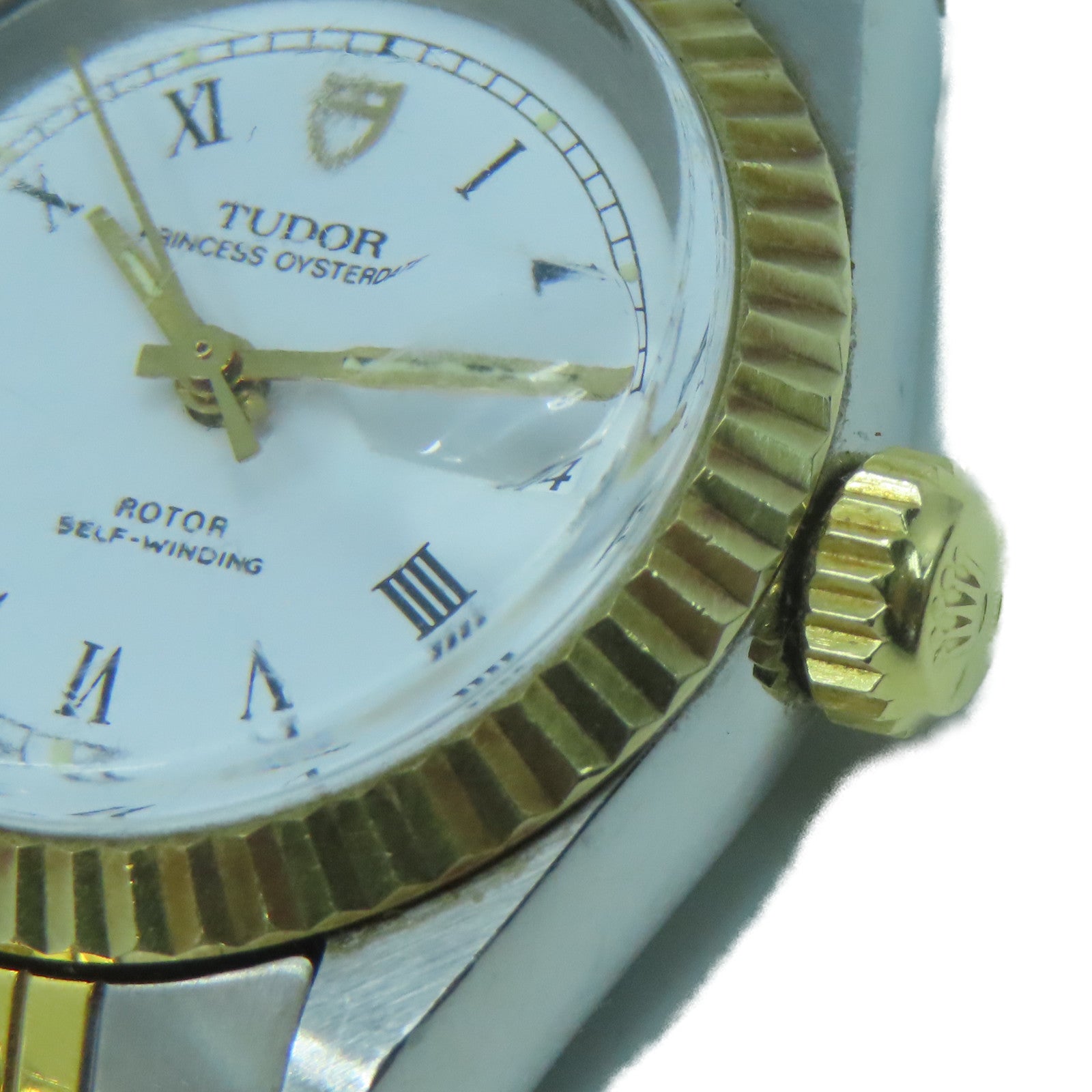 TUDOR 18K金Princess Oysterdate不鏽鋼手錶自動機芯金色/銀色