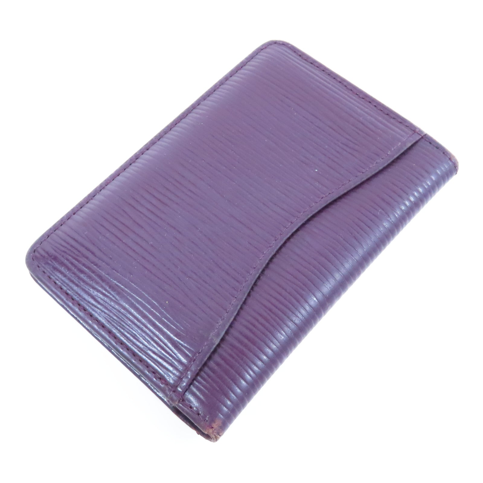 LOUIS VUITTON Epi Organizer Do Posh卡片套紫色