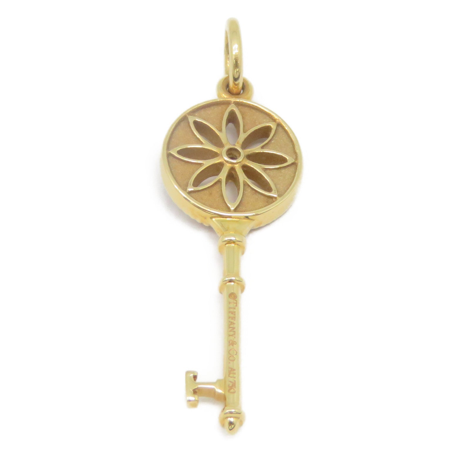 TIFFANY＆CO 【激减优惠】18K玫瑰金Daisy Key Pendant挂饰金色