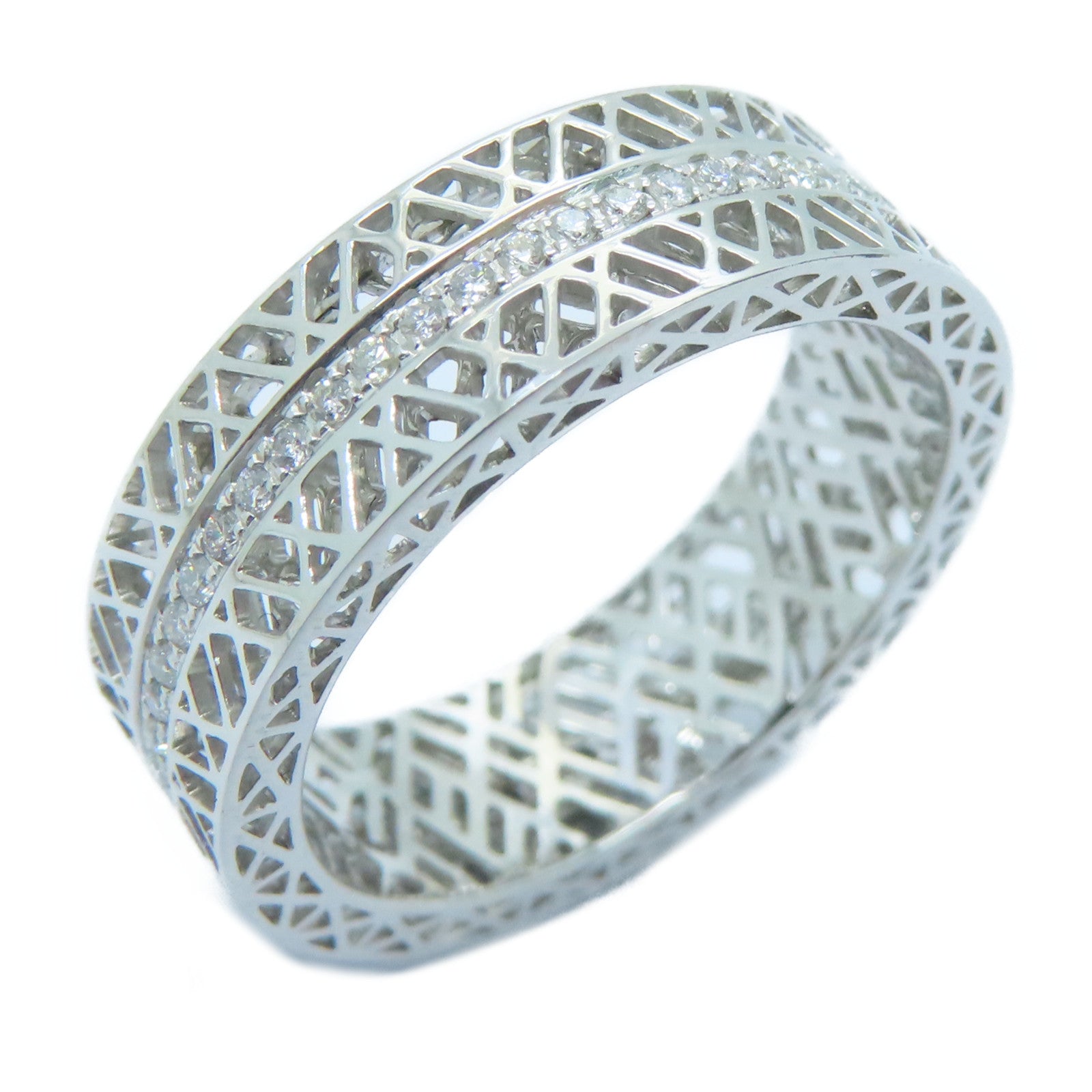 JEWELRY 【激减优惠】18K白金Diamond Ring 0.25ct钻石戒指US#6.25