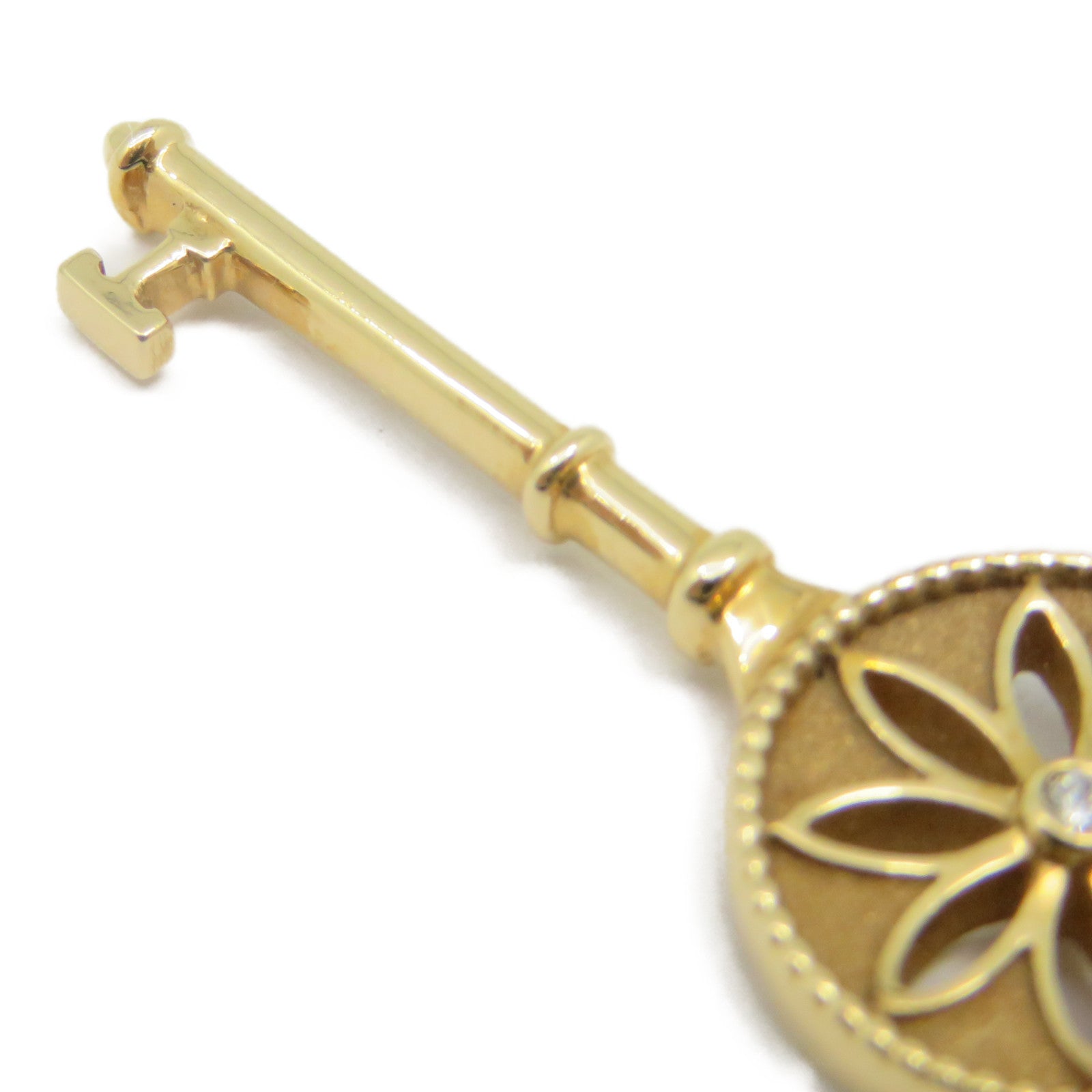 TIFFANY＆CO 【激减优惠】18K玫瑰金Daisy Key Pendant挂饰金色