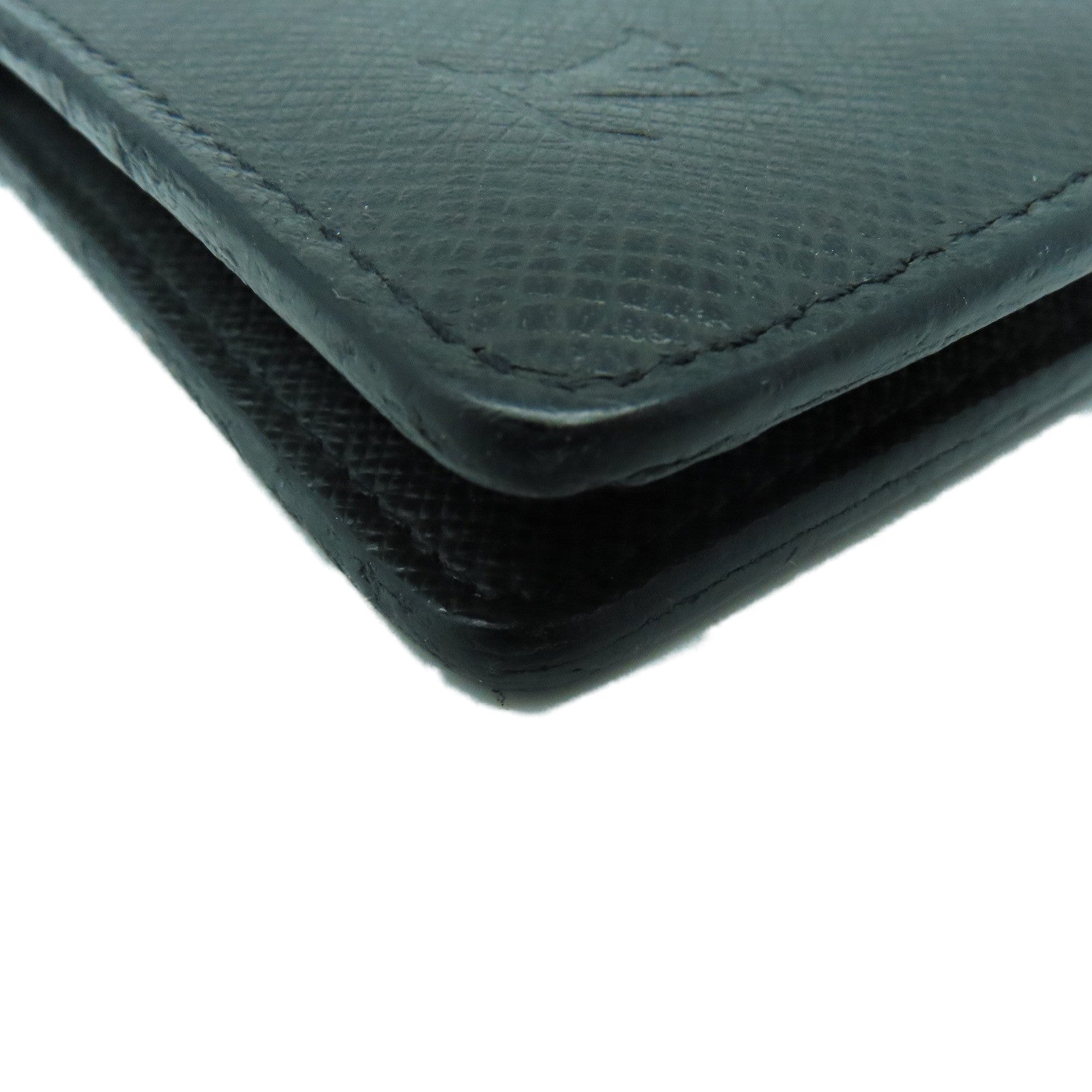 LOUIS VUITTON Taiga Portefeuille Long Wallet长钱包黑色