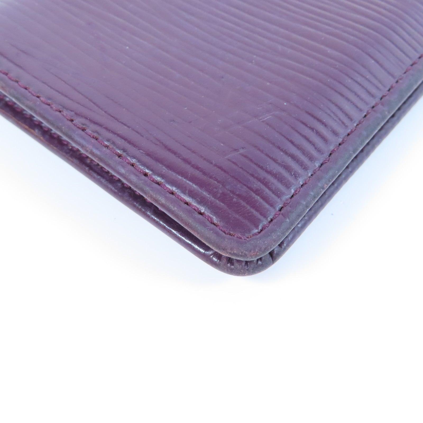 LOUIS VUITTON Epi Organizer Do Posh卡片套紫色