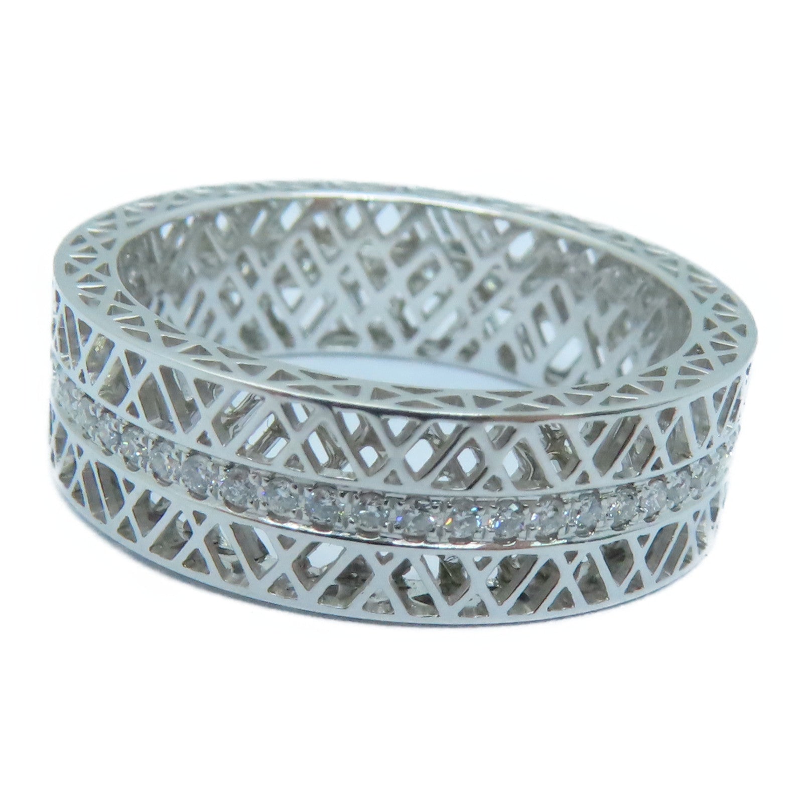 JEWELRY 【激减优惠】18K白金Diamond Ring 0.25ct钻石戒指US#6.25