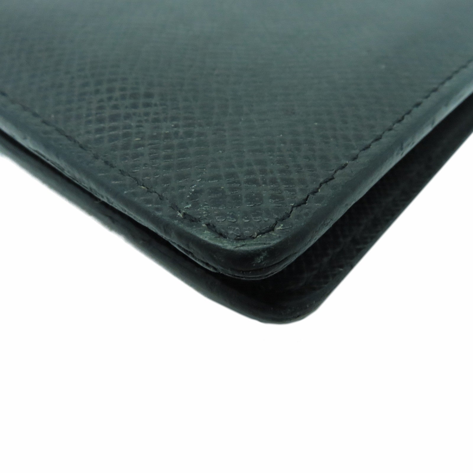 LOUIS VUITTON Taiga Portefeuille Long Wallet长钱包黑色