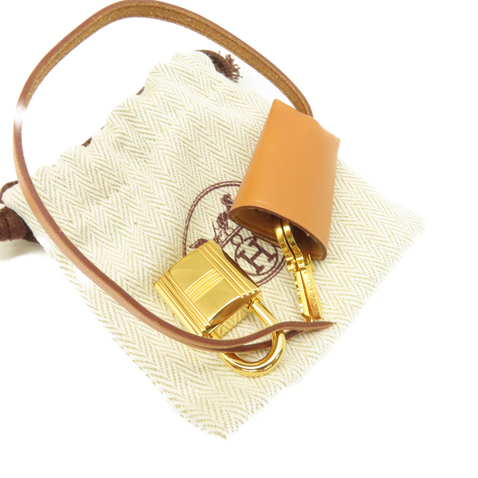 HERMES 帆布Herbag GM 2Way Shoulder Bag金扣手挽肩背兩用袋Jaune Ambre琥珀黃色