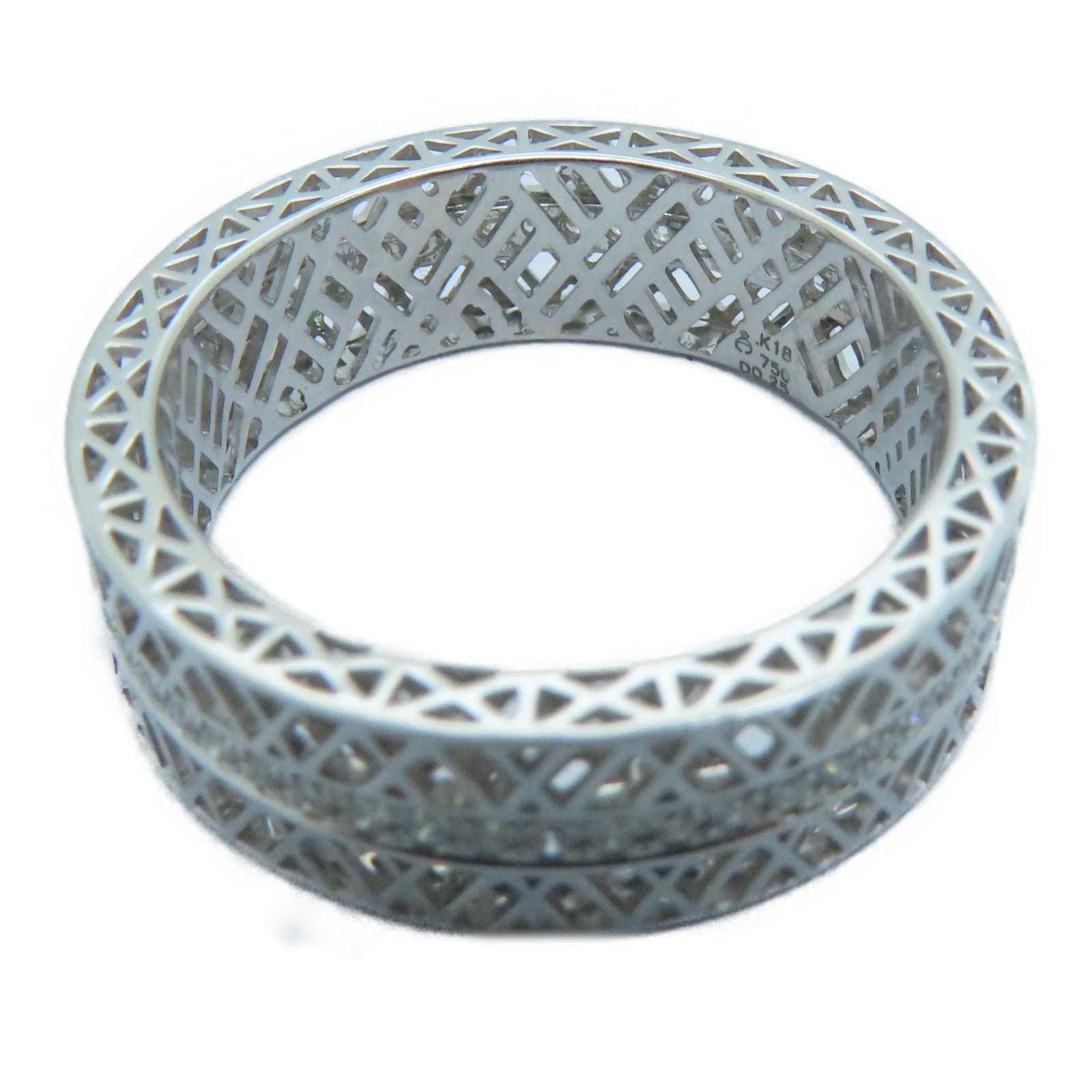 JEWELRY 【激减优惠】18K白金Diamond Ring 0.25ct钻石戒指US#6.25