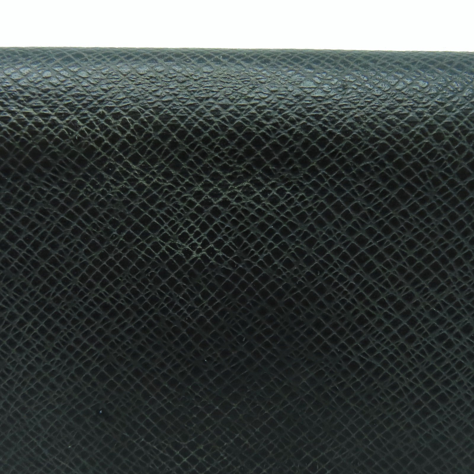 LOUIS VUITTON Taiga Portefeuille Long Wallet长钱包黑色