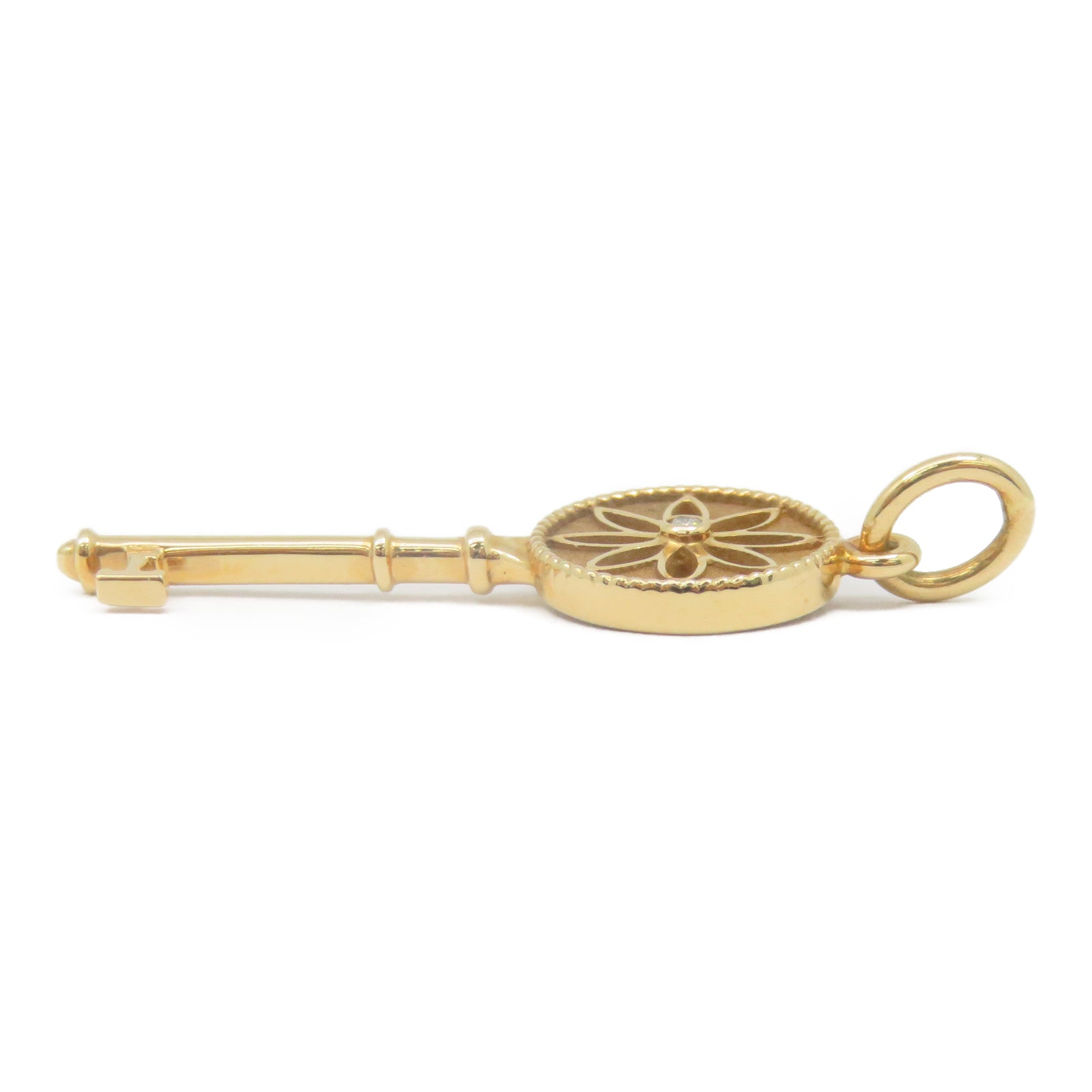 TIFFANY＆CO 【激减优惠】18K玫瑰金Daisy Key Pendant挂饰金色
