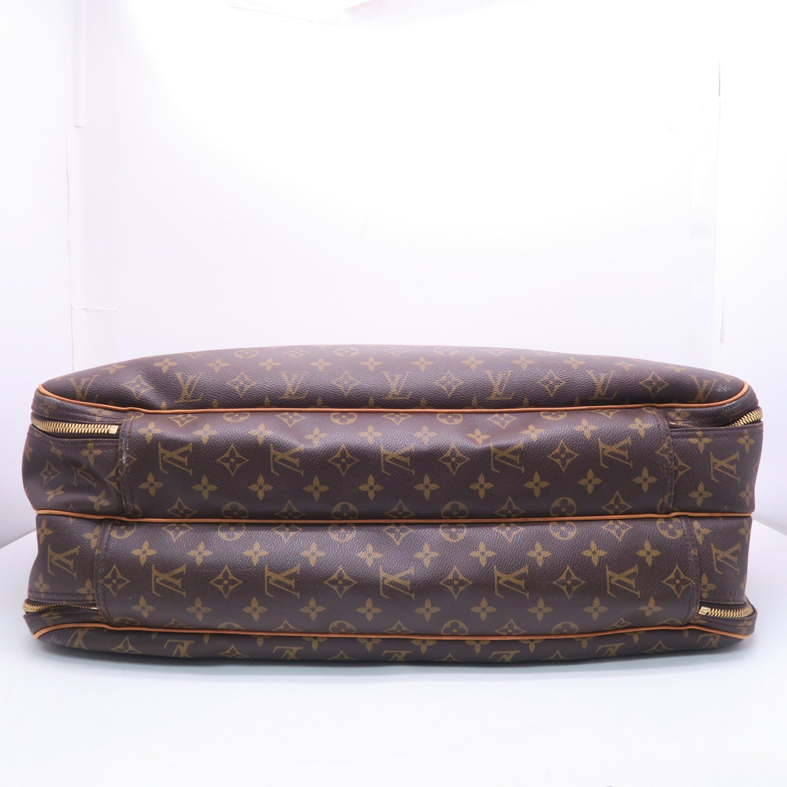 LOUIS VUITTON Monogram Suit Case金扣手挽肩背兩用袋棕色