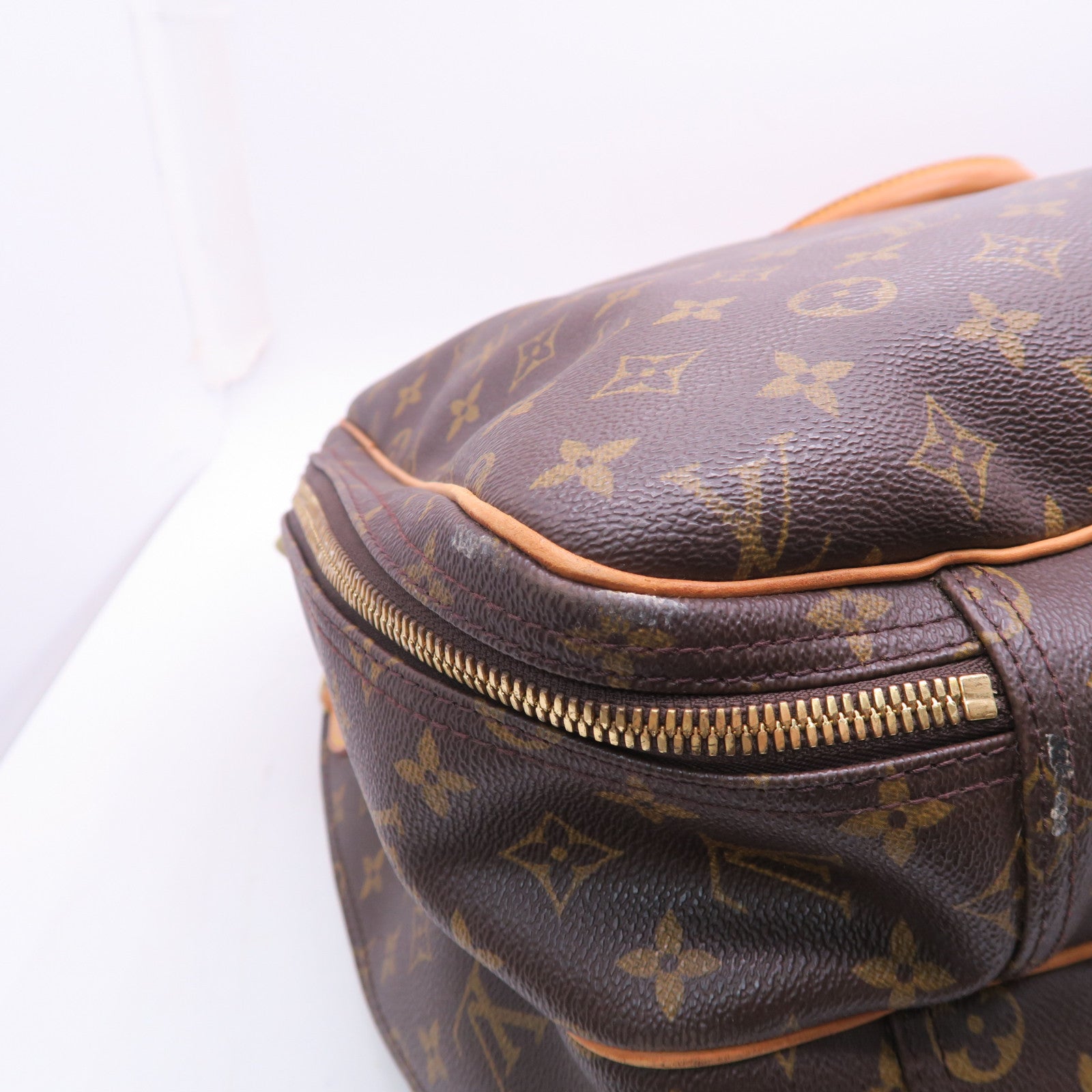 LOUIS VUITTON Monogram Suit Case金扣手挽肩背兩用袋棕色