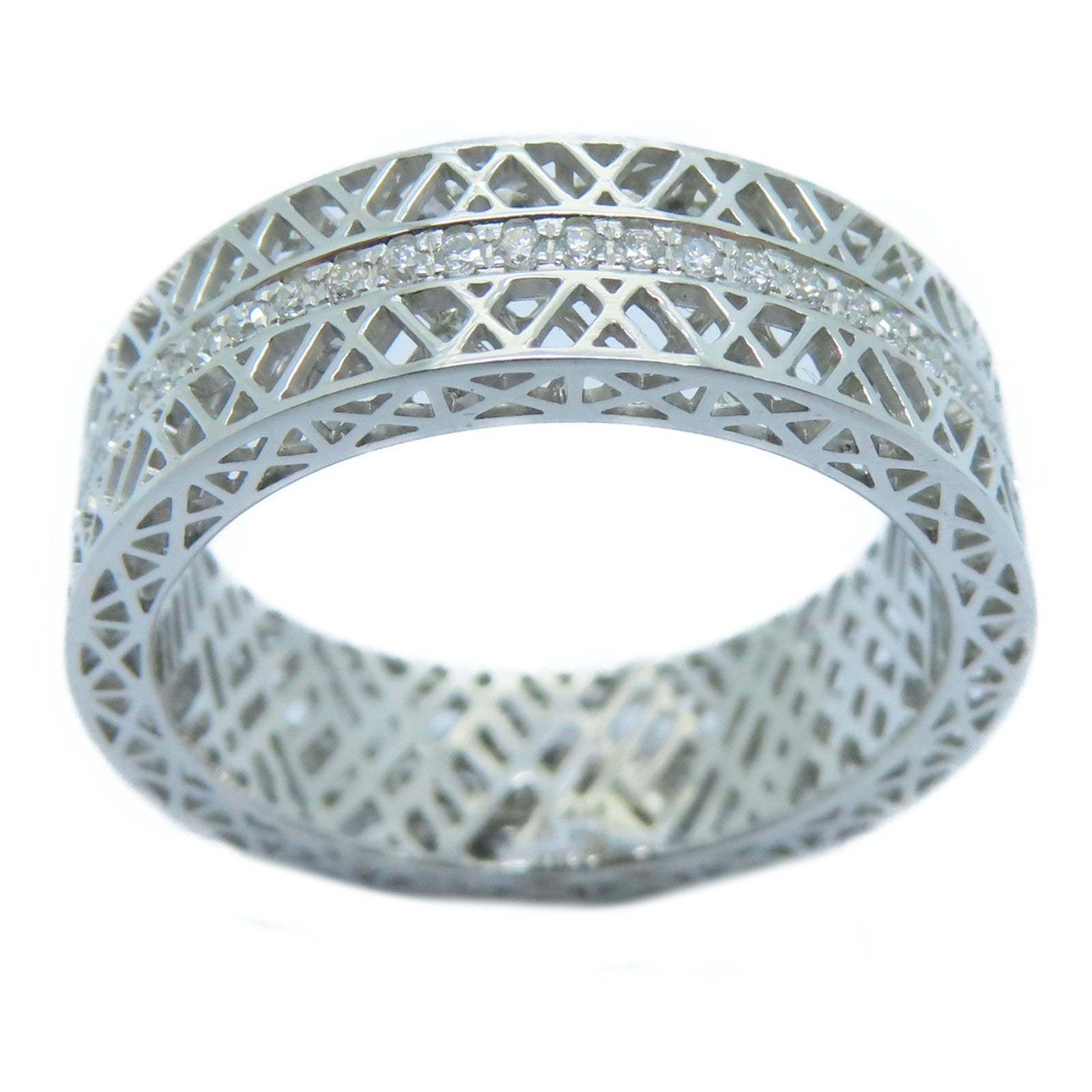 JEWELRY 【激减优惠】18K白金Diamond Ring 0.25ct钻石戒指US#6.25