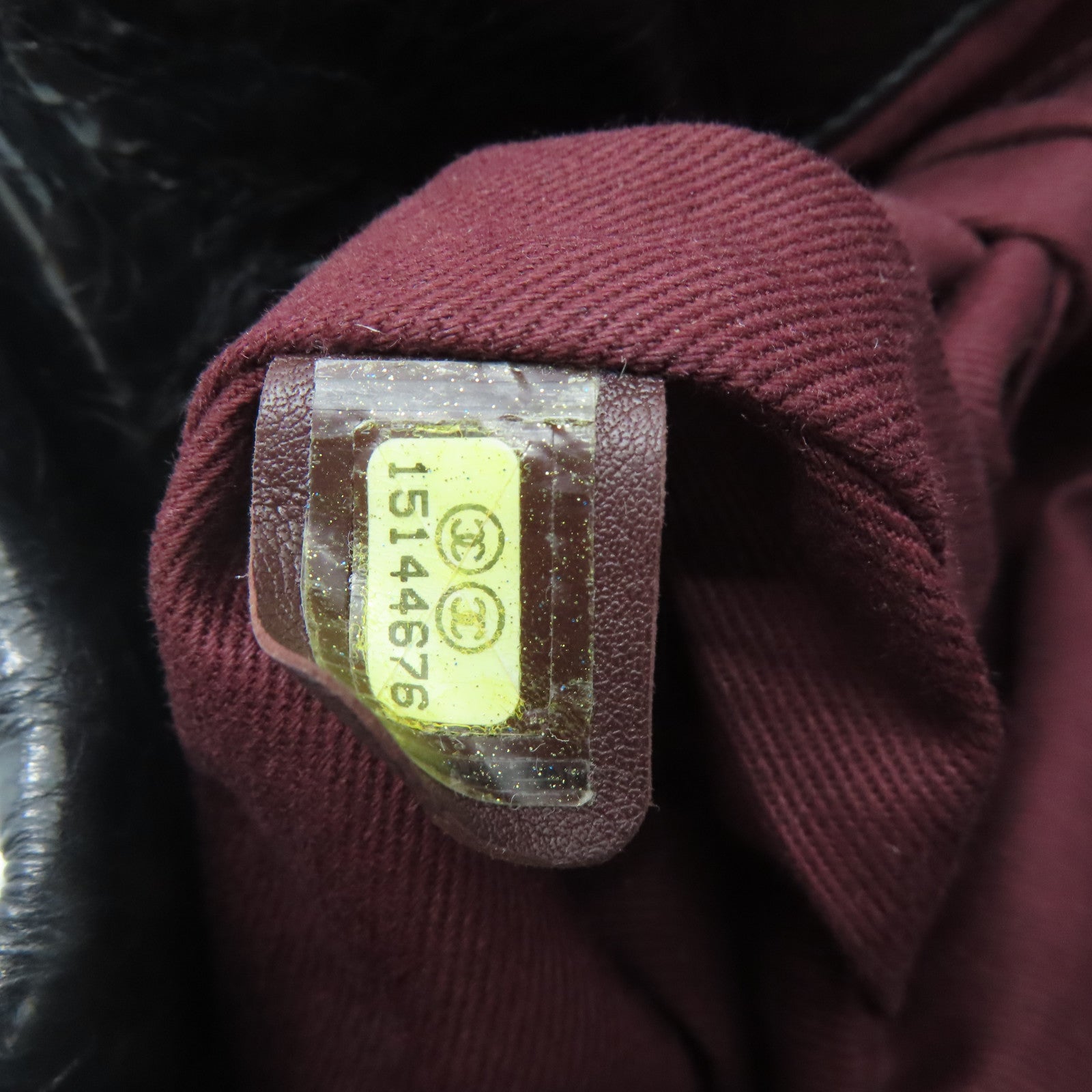 CHANEL 菱格牛皮皮革Shoulder Bag银扣链带肩背袋黑色