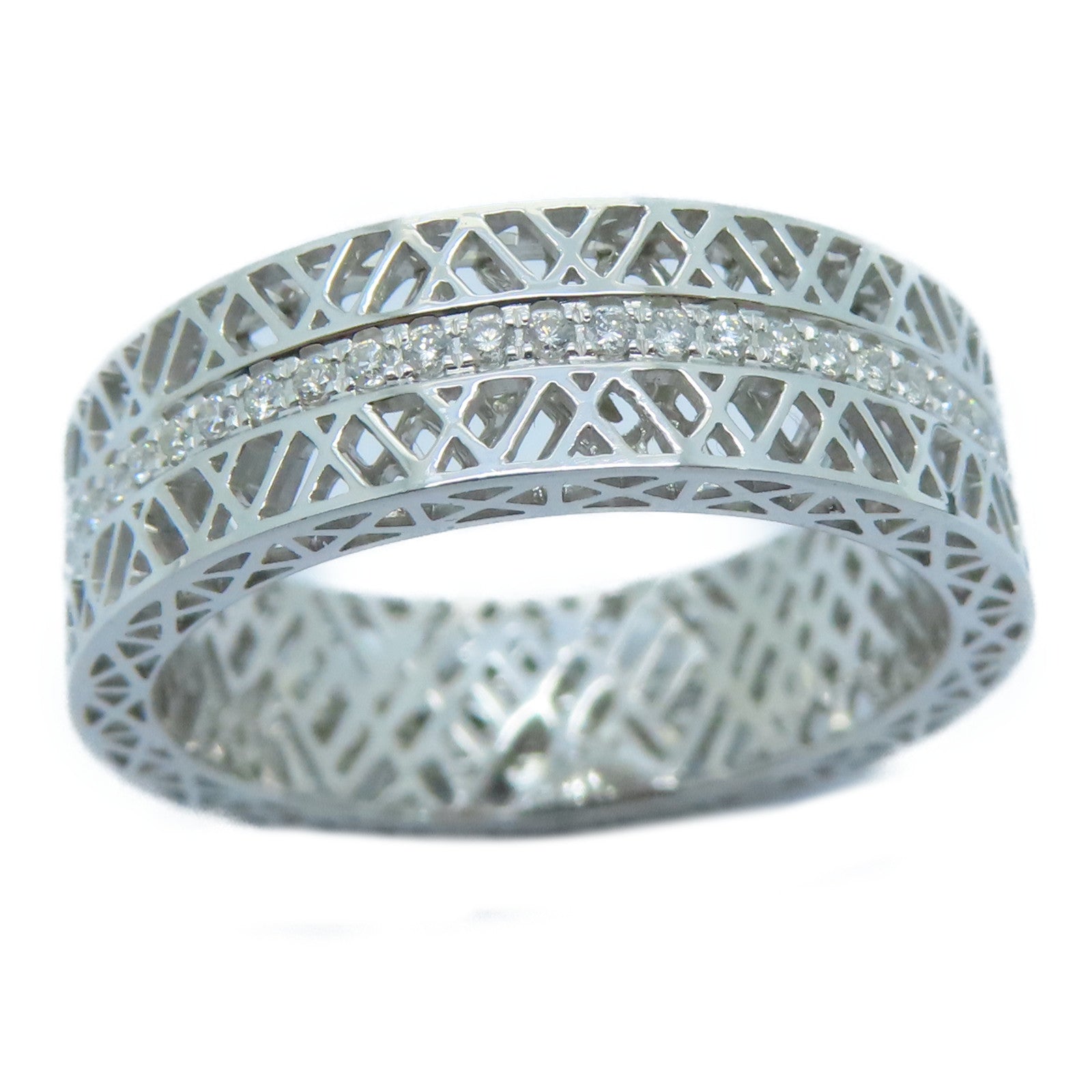 JEWELRY 【激减优惠】18K白金Diamond Ring 0.25ct钻石戒指US#6.25