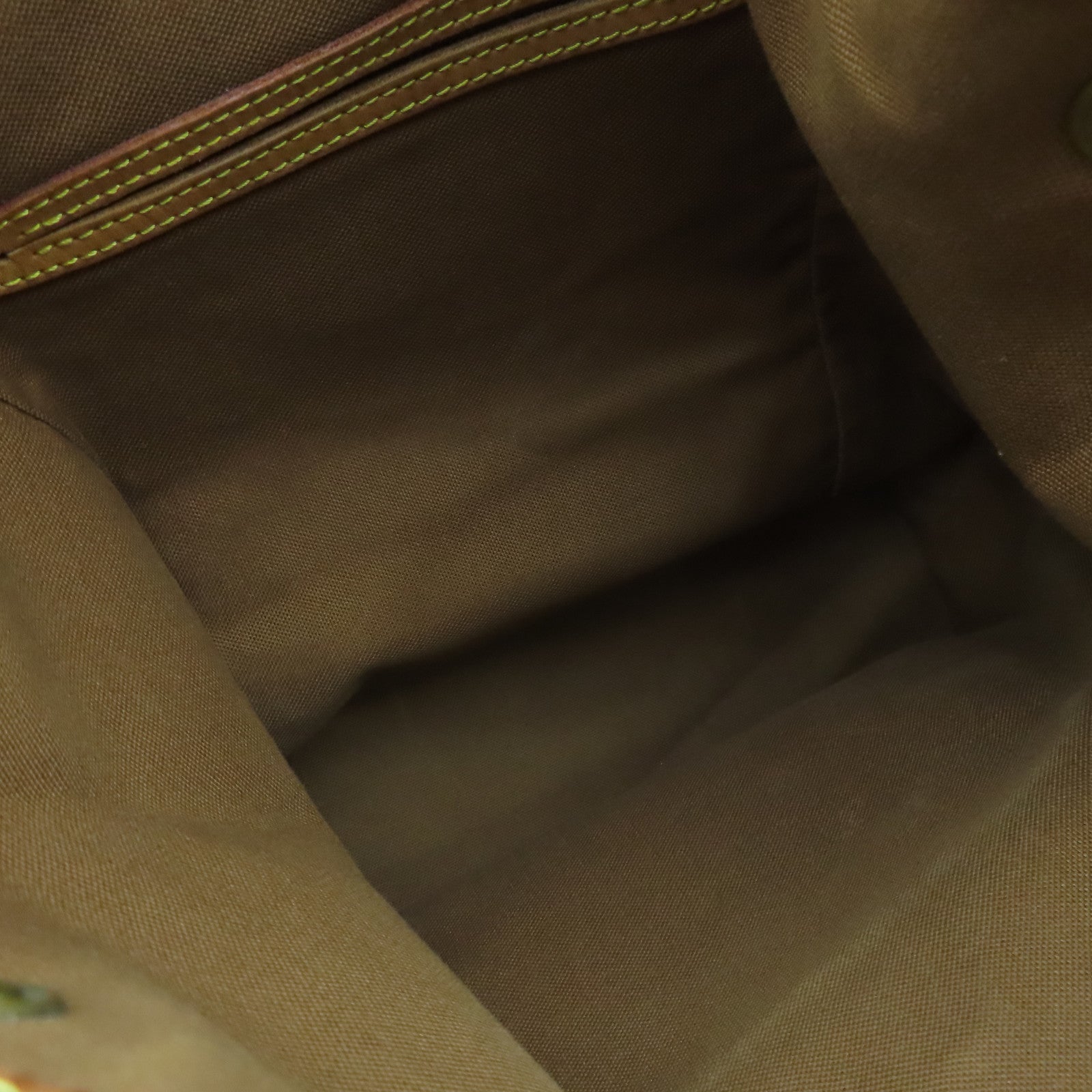 LOUIS VUITTON Monogram Montsouris MM gold buckle backpack brown