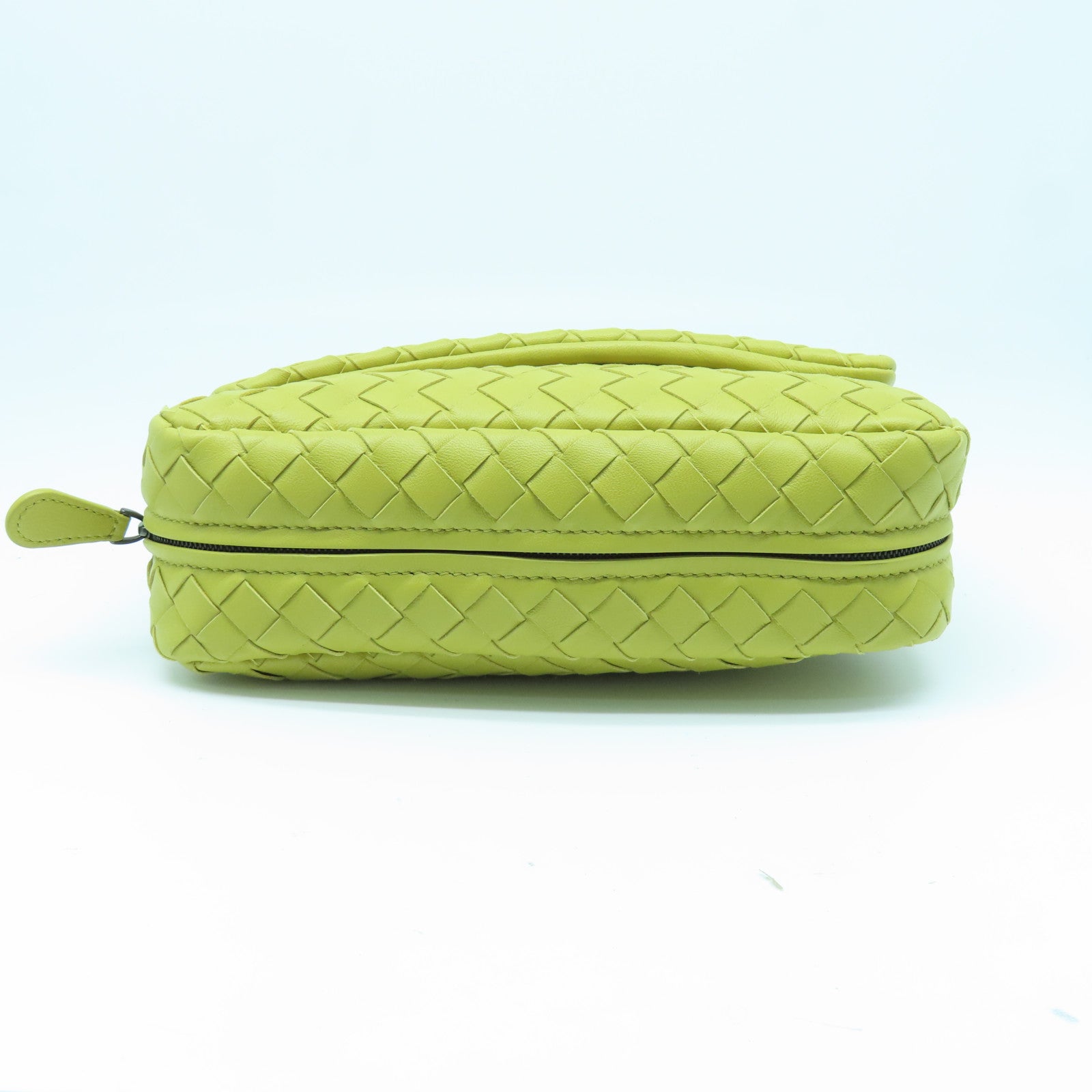 BOTTEGA VENETA 羊皮皮革Shoulder Pouch Lamb手拿包黄色