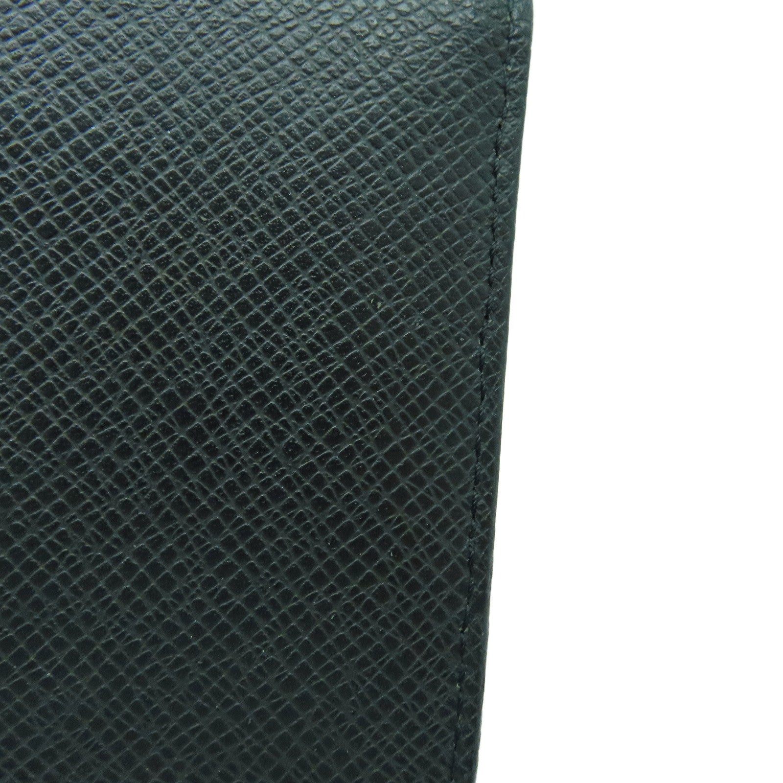 LOUIS VUITTON Taiga Portefeuille Long Wallet长钱包黑色