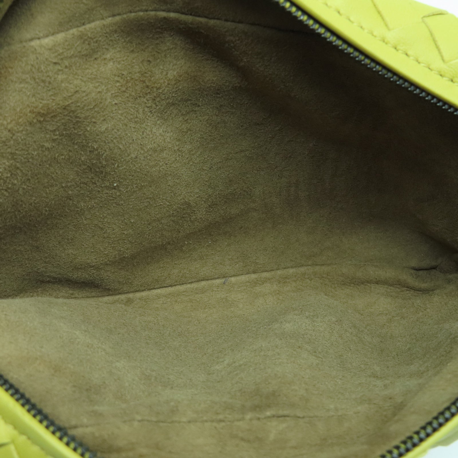 BOTTEGA VENETA 羊皮皮革Shoulder Pouch Lamb手拿包黄色
