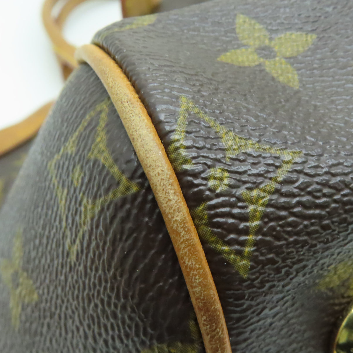 LOUIS VUITTON 【激减优惠】Monogram Tivoli GM金扣手挽袋啡色