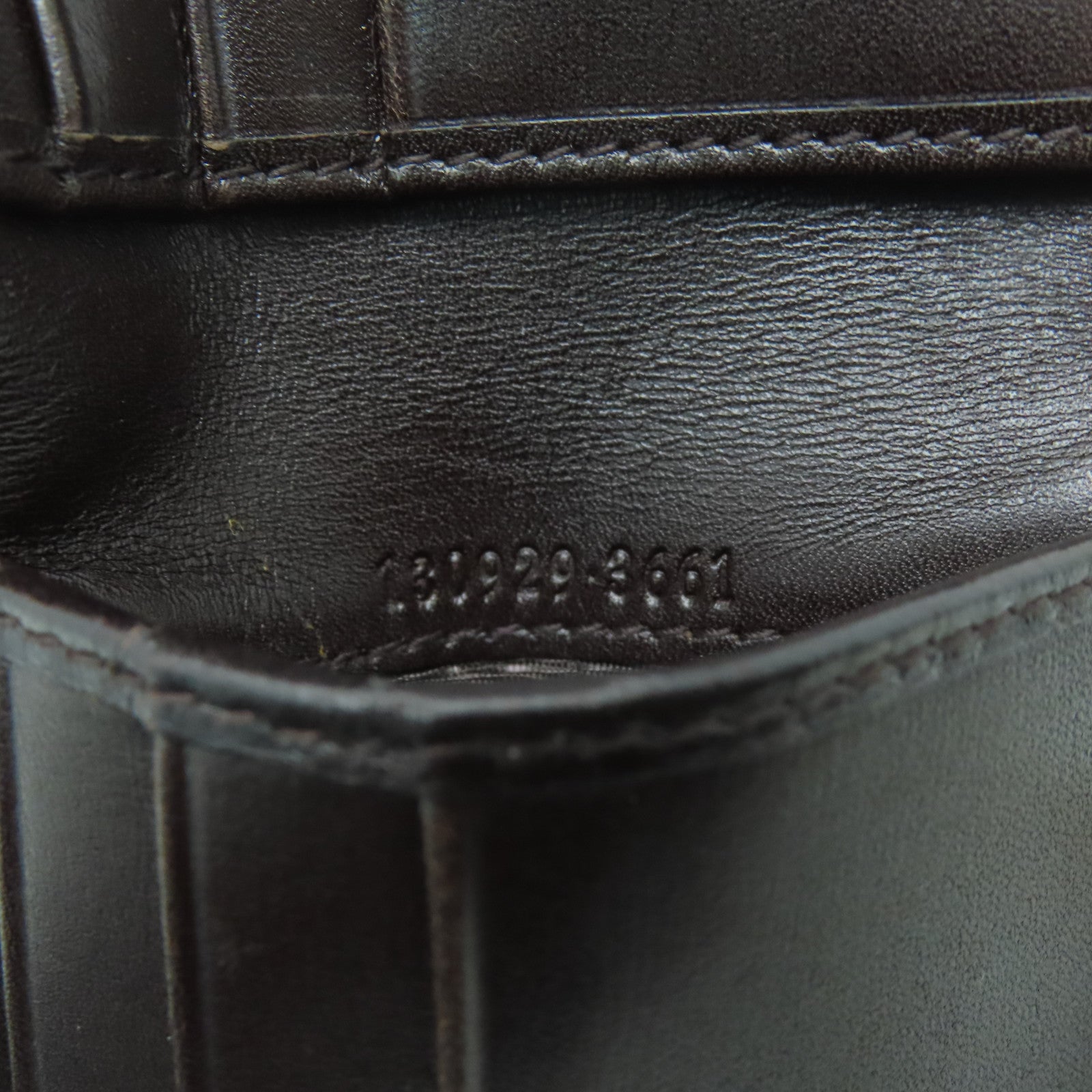 GUCCI 帆布Wallet銀扣錢包啡色
