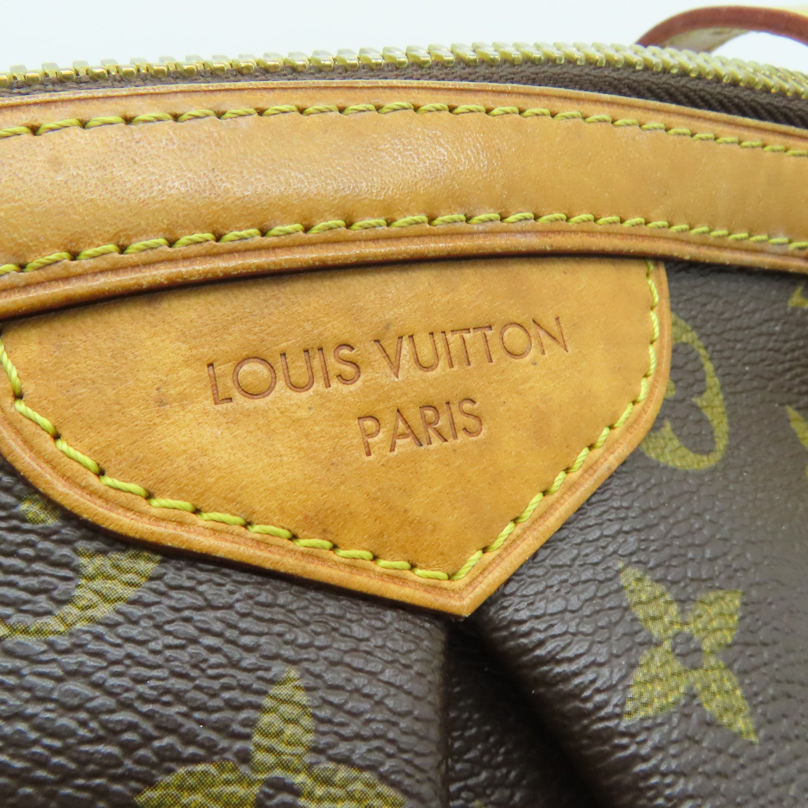 LOUIS VUITTON 【激减优惠】Monogram Tivoli GM金扣手挽袋啡色