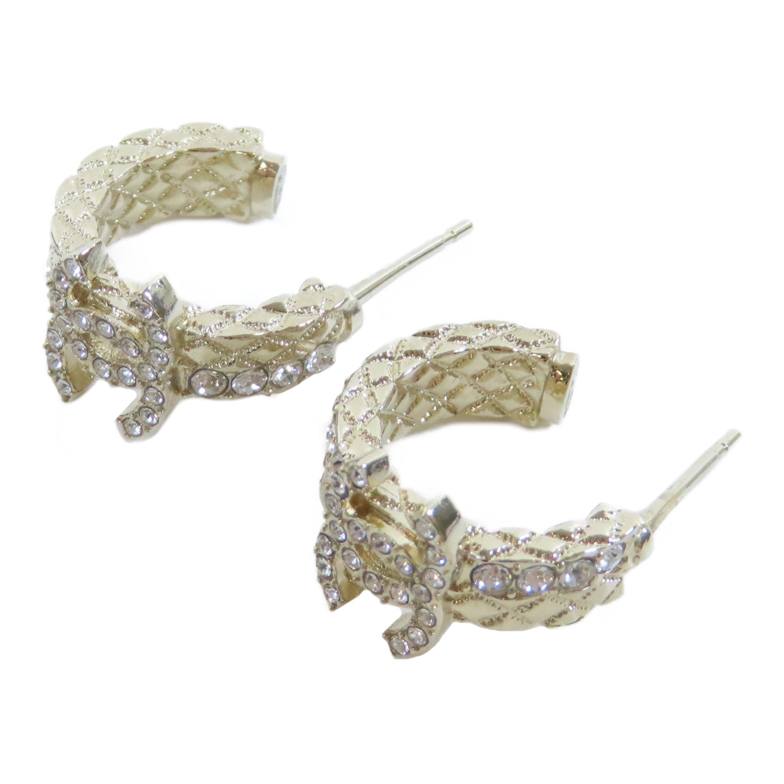 CHANEL 金屬Earrings耳環金色
