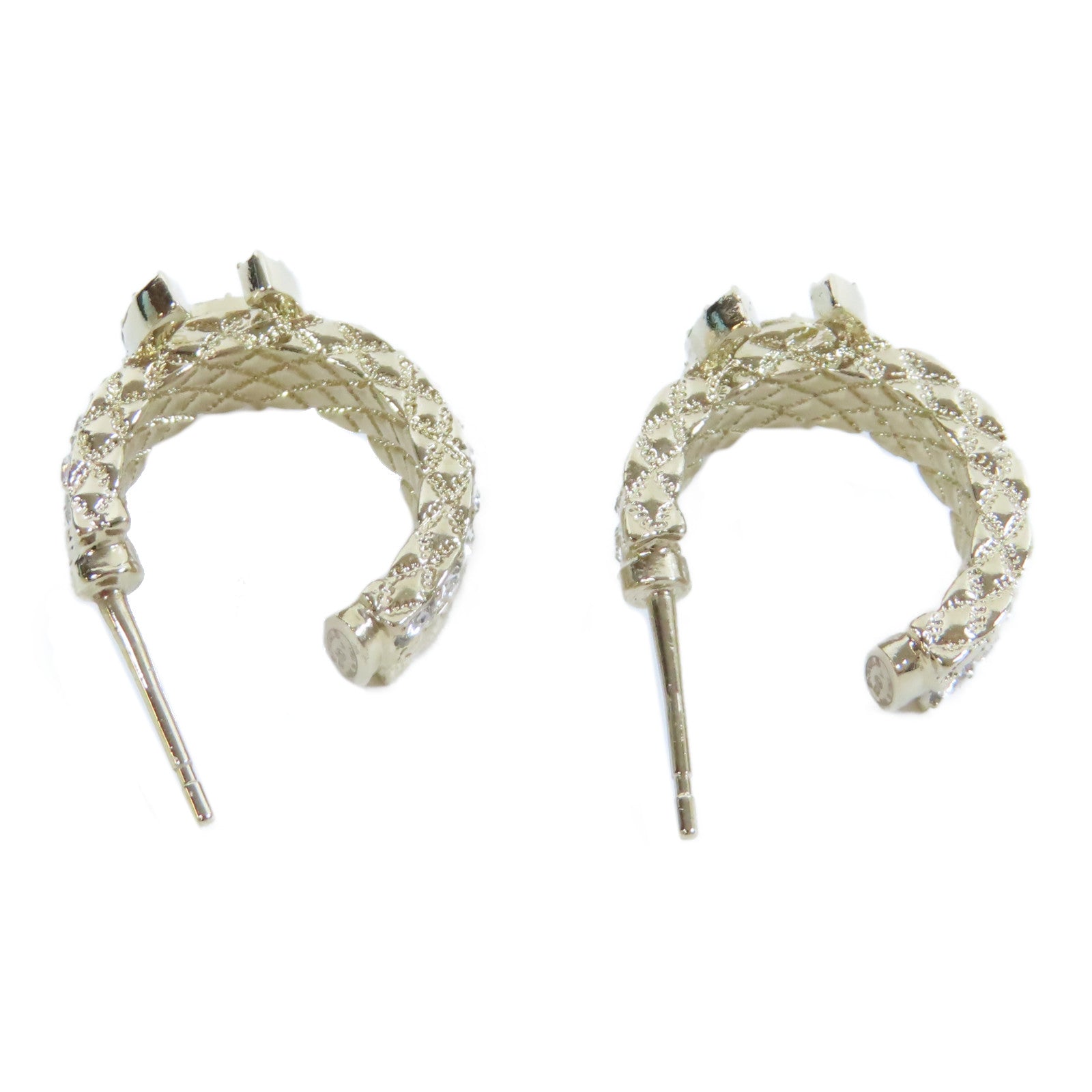 CHANEL 金屬Earrings耳環金色