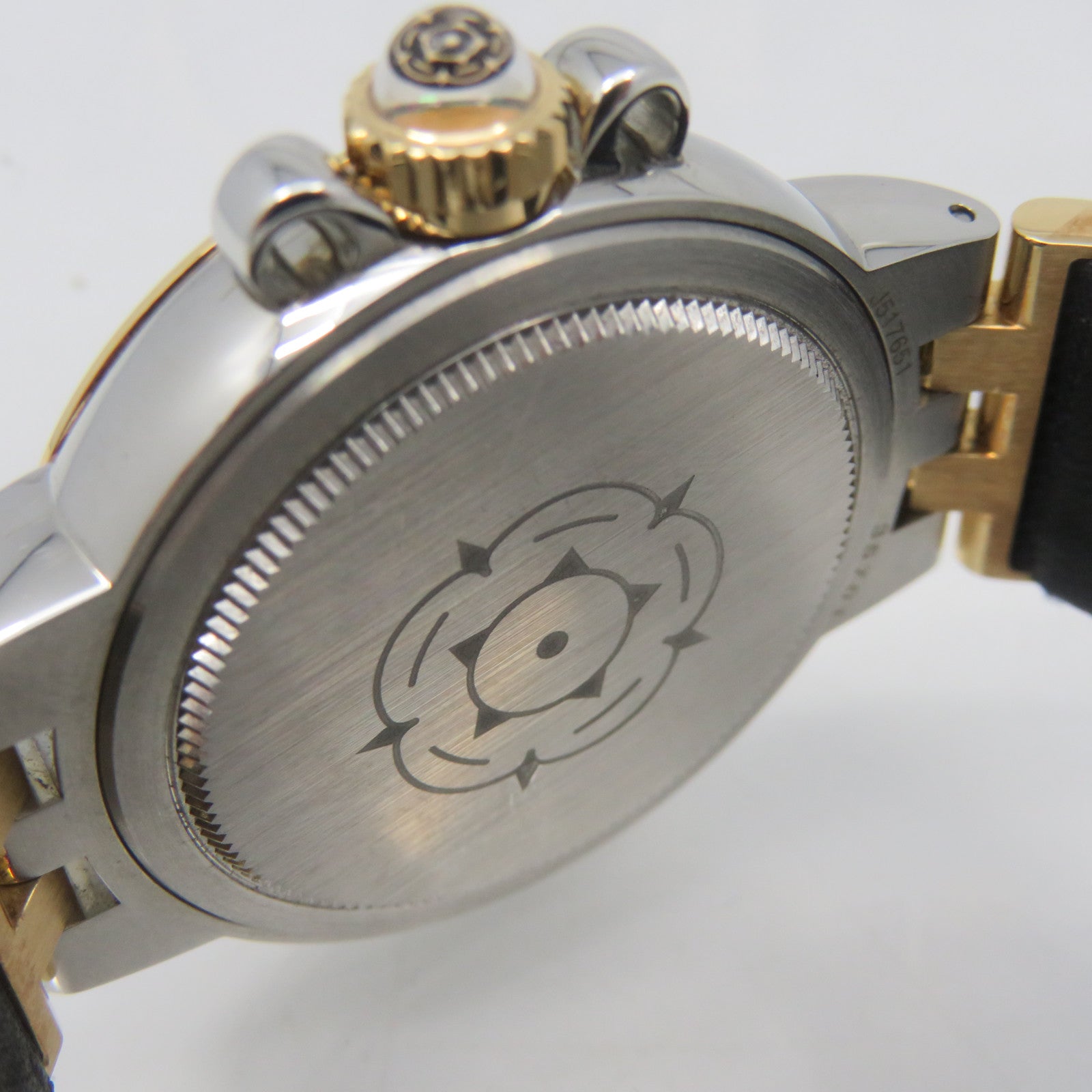 TUDOR CLAIR DE ROSE Watch不鏽鋼/皮革帶自動機芯手錶粉紅色