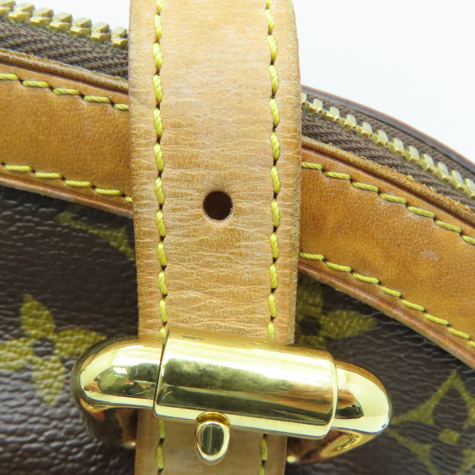 LOUIS VUITTON 【激减优惠】Monogram Tivoli GM金扣手挽袋啡色