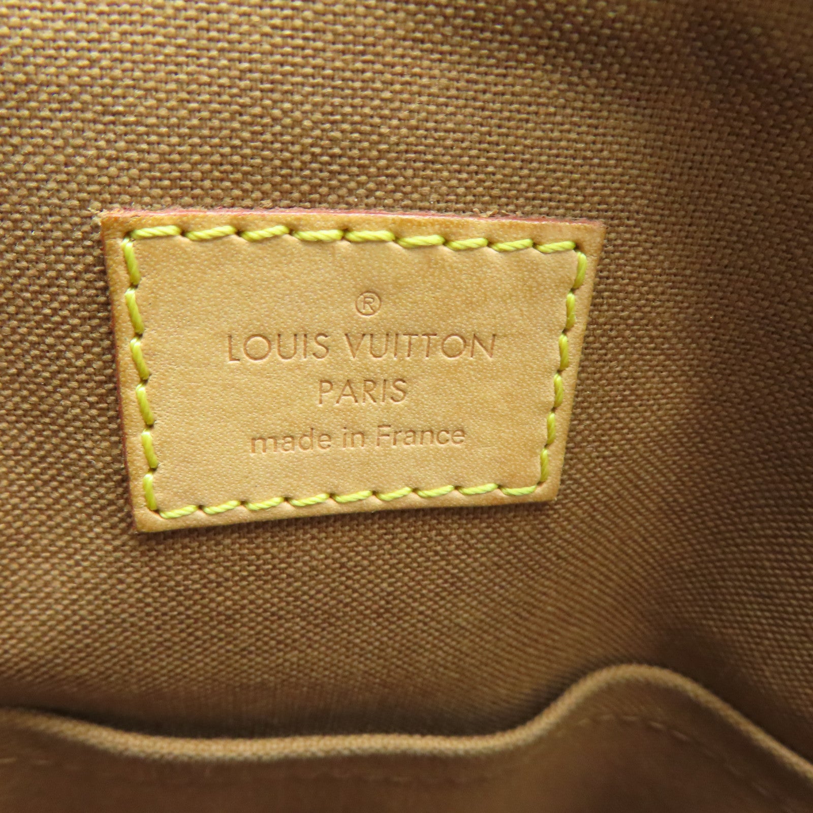 LOUIS VUITTON 【激减优惠】Monogram Tivoli GM金扣手挽袋啡色