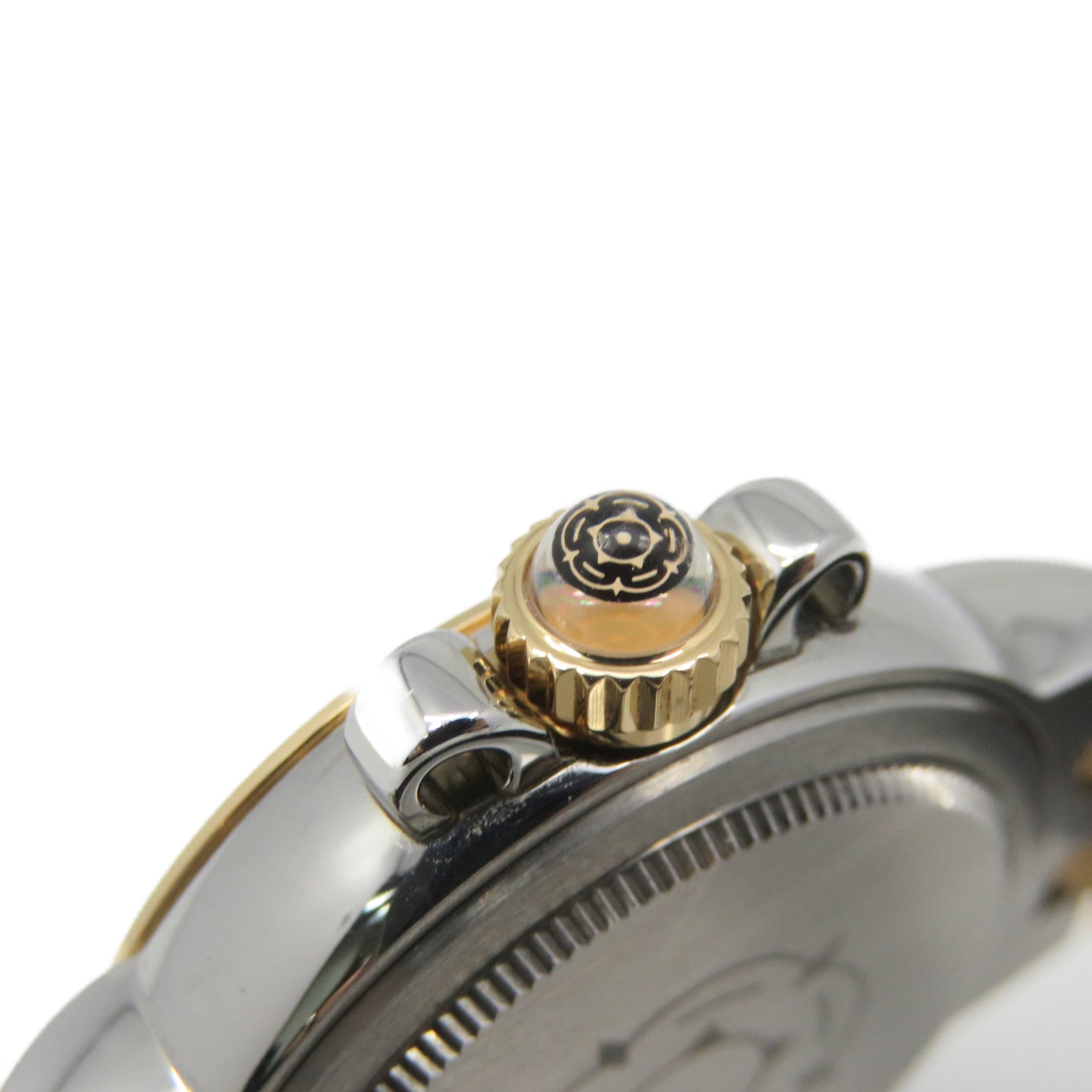 TUDOR CLAIR DE ROSE Watch不鏽鋼/皮革帶自動機芯手錶粉紅色