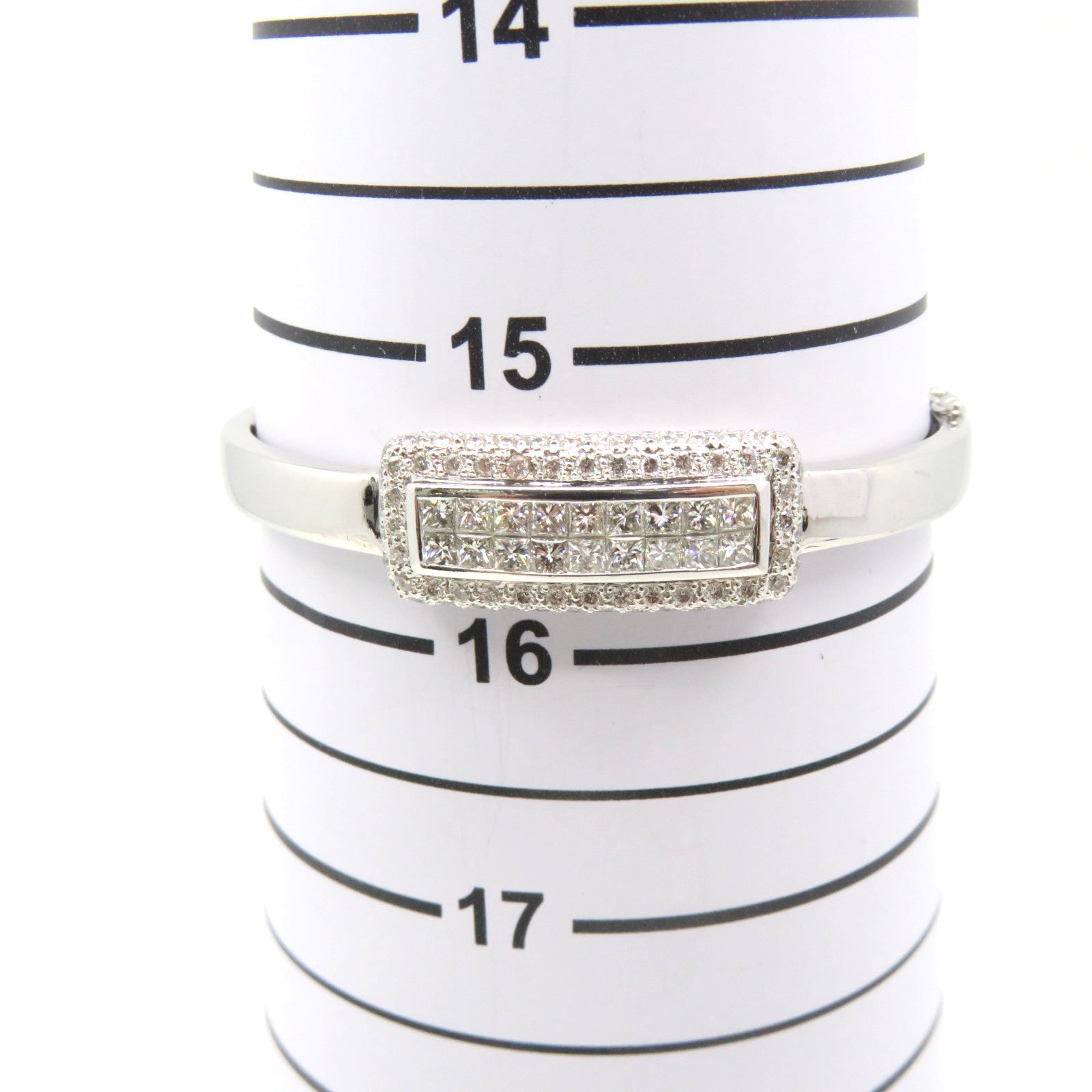 JEWELRY 18K白金/2.51ct钻石Diamond Bracelet手链